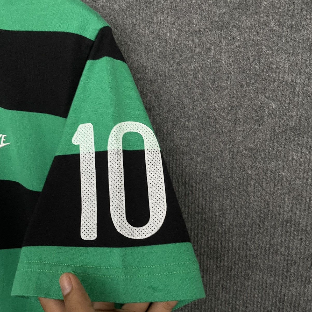 Nike × Vintage Vintage Y2K Nike Pinwheel Rugby Polo T Shirt Size US L / EU 52-54 / 3 - 3 Thumbnail