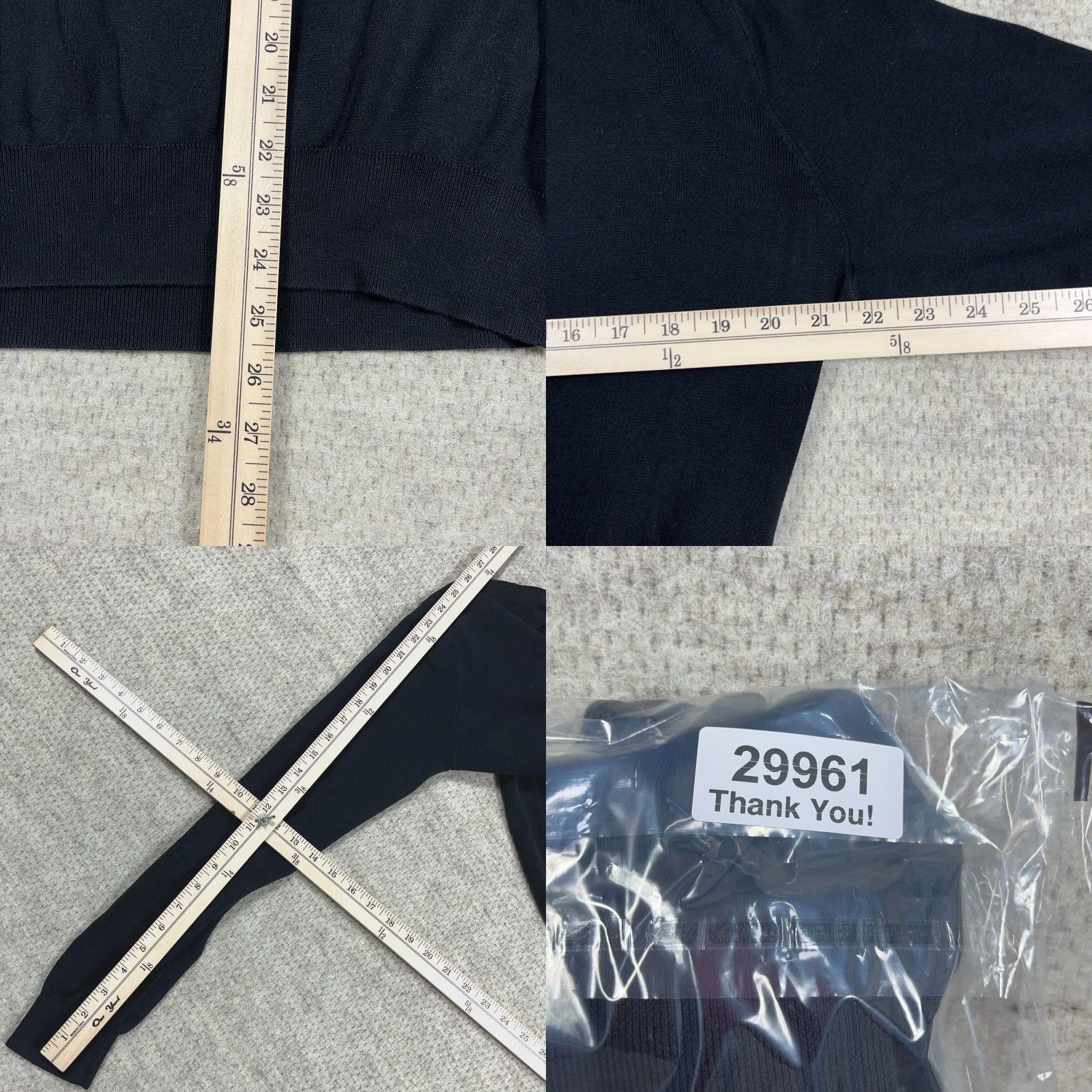 Polo Ralph Lauren Polo Ralph Lauren Sweater Men L Black Purple Pima Cotton V Neck Pullover Knit Set Embroidered Logo Button All Seasons Casual Modern Designer Sports Size US L / EU 52-54 / 3 - 8 Thumbnail