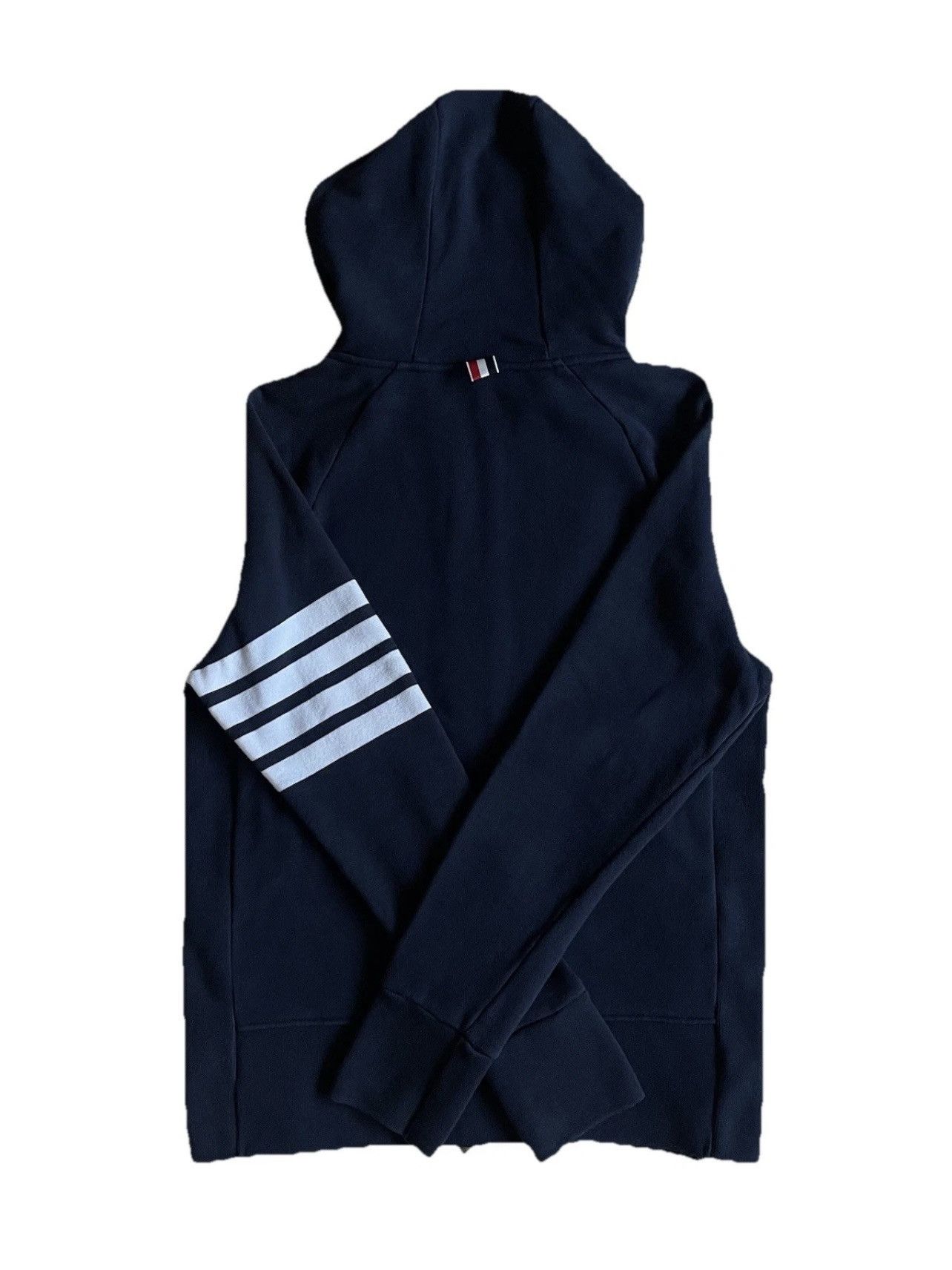 Thom Browne Thom Browne Zip Up Hoodie (Retail $1,035) Size US M / EU 48-50 / 2 - 2 Thumbnail