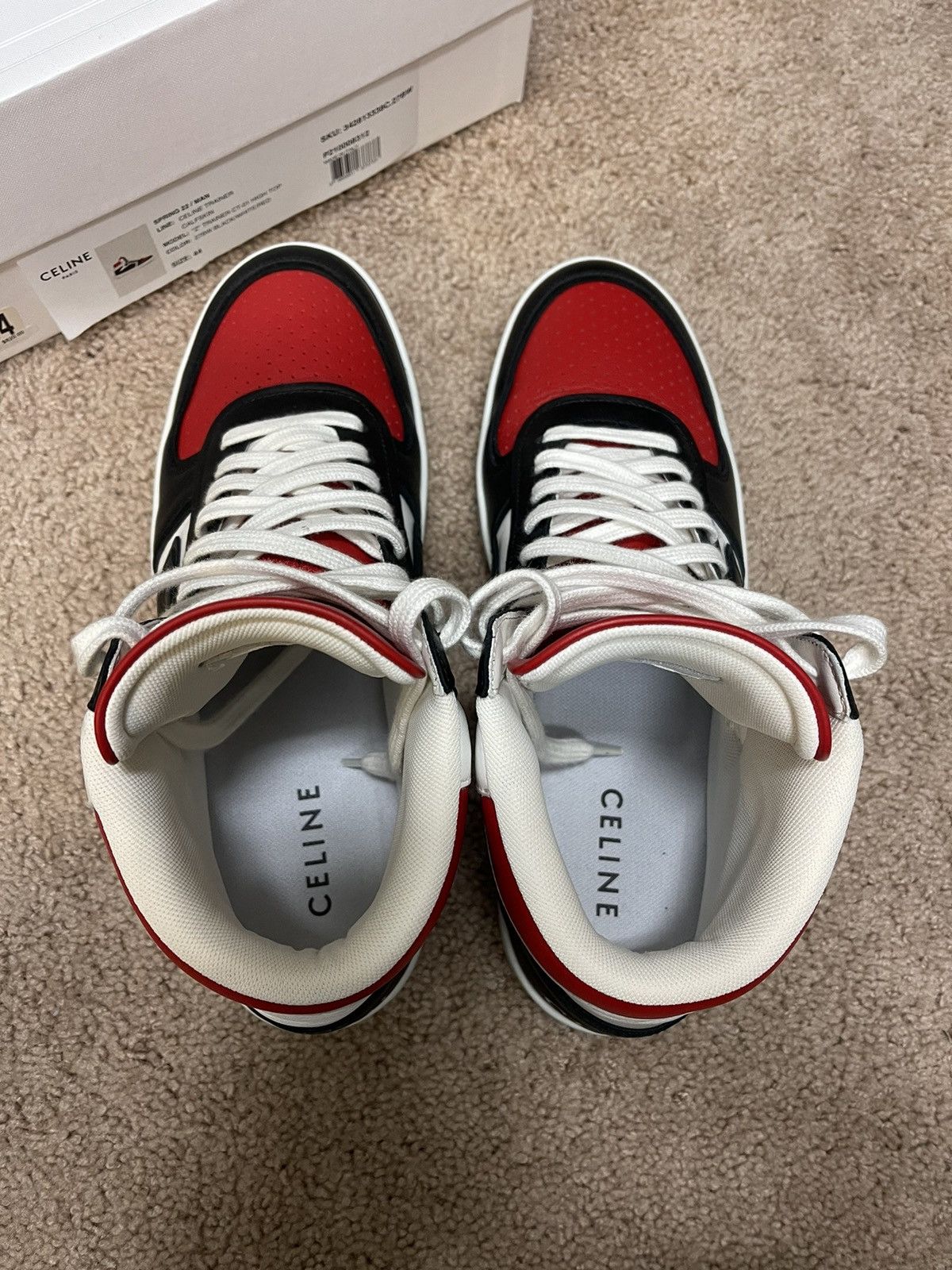 Celine Celine Z High Top Trainer Size US 11 / EU 44 - 6 Thumbnail