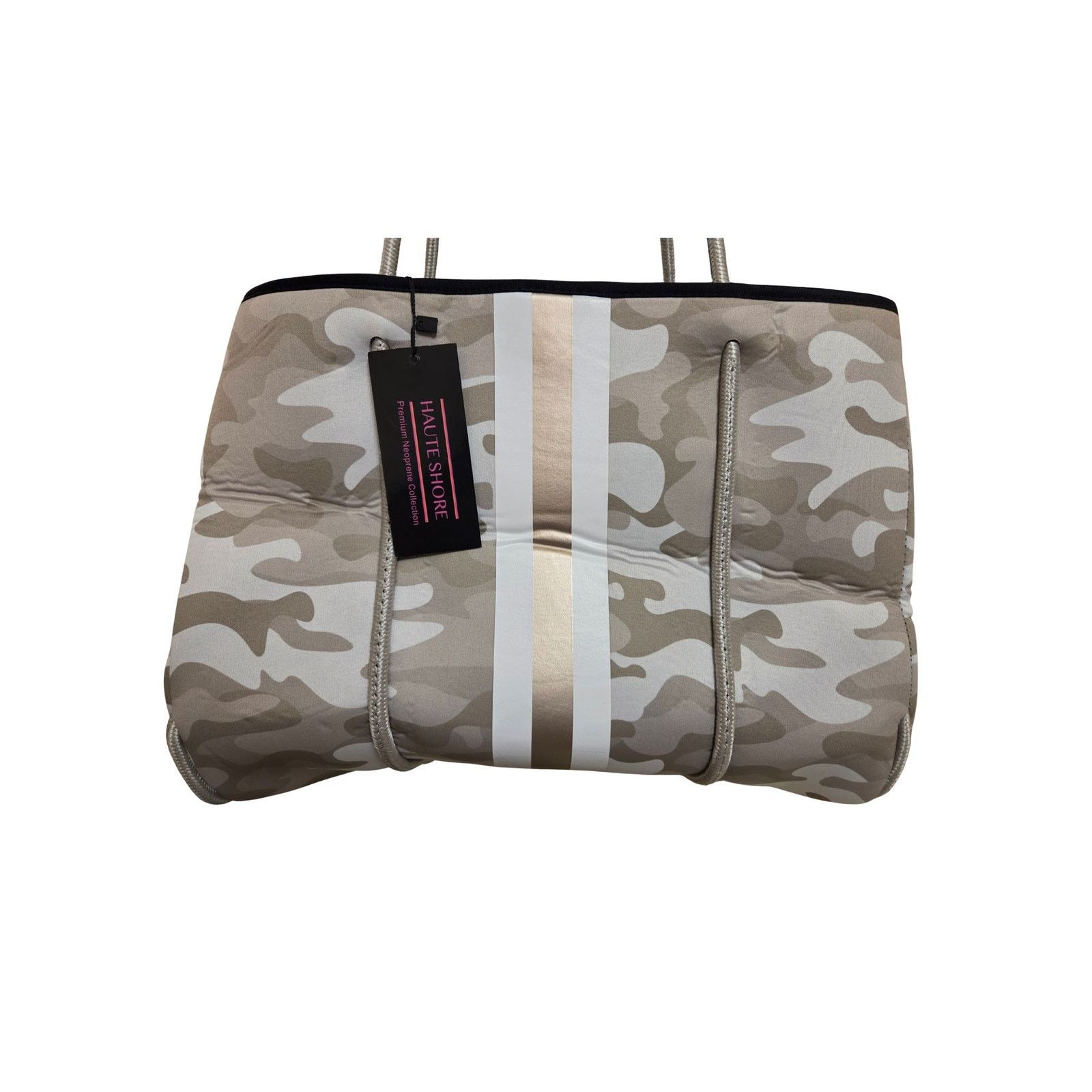 Nordstrom Haute Shore Camo Neoprene Tote w/ Wallet – NWT Size ONE SIZE - 7 Thumbnail