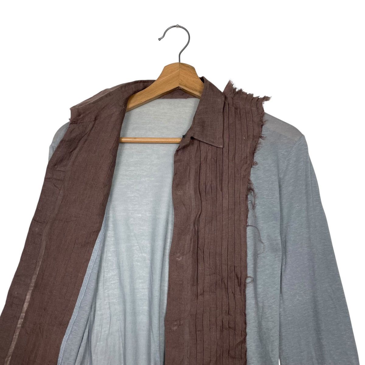 Yohji Yamamoto Runway Yohji Yamamoto Spring Summer Collection Blouse Jacket Size S / US 4 / IT 40 - 12 Thumbnail