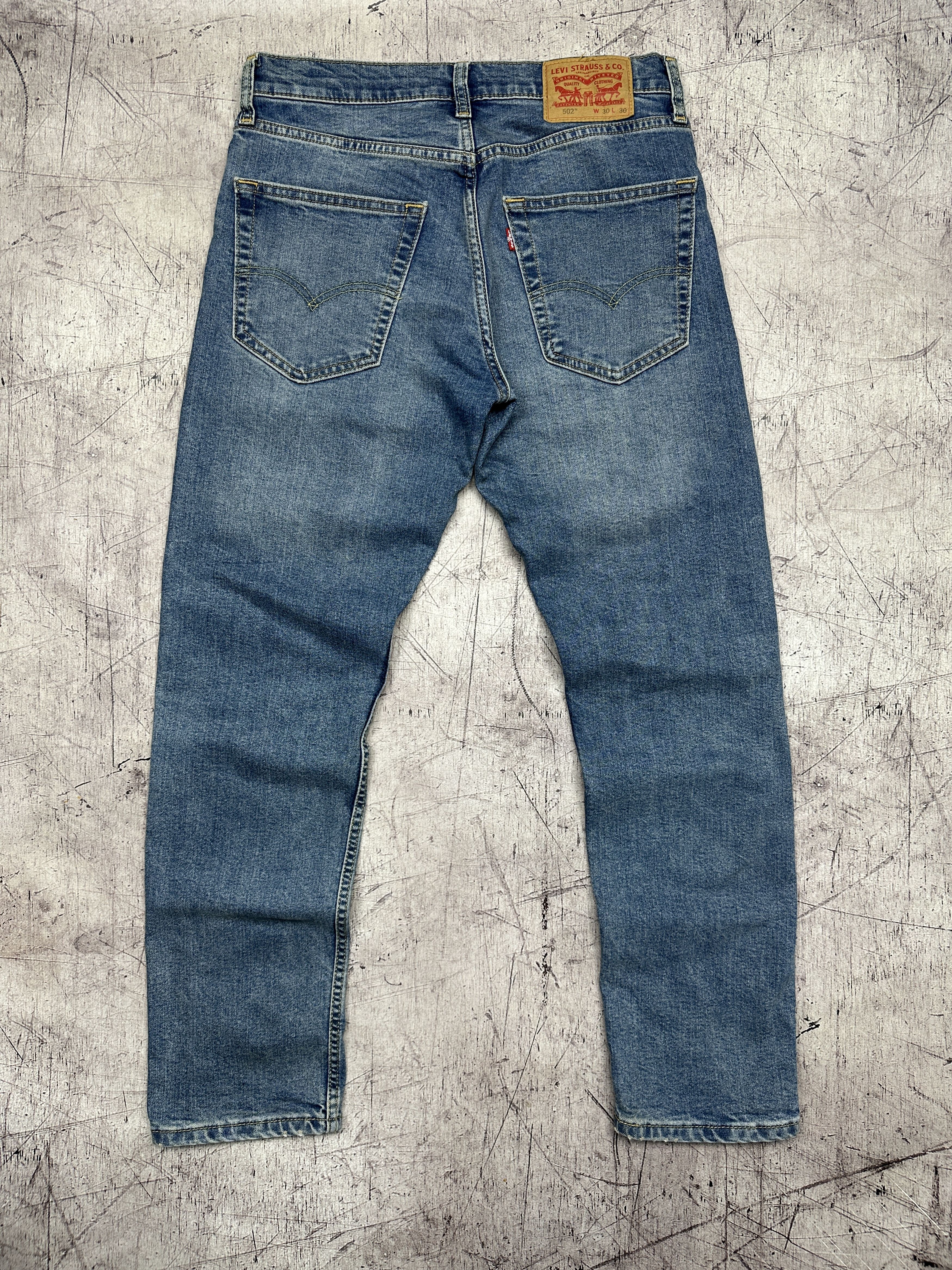 Levi's Levi's 502 Mens Denim Pants Jeans Size 30 x 30 Size US 30 / EU 46 - 1 Thumbnail