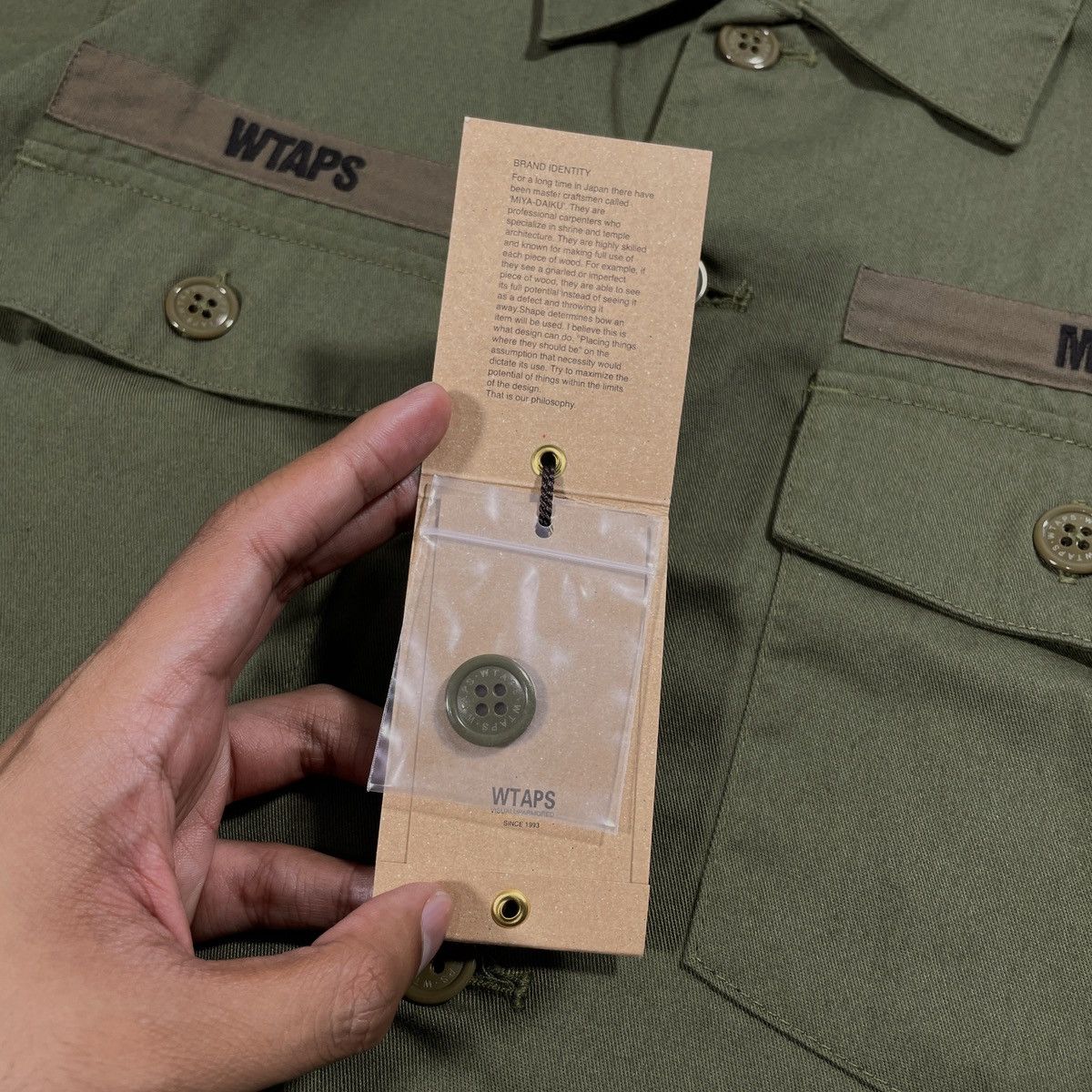 Wtaps WTAPS BUDS SS SHIRT COPO SERGE 2016 - M Size US M / EU 48-50 / 2 - 6 Thumbnail