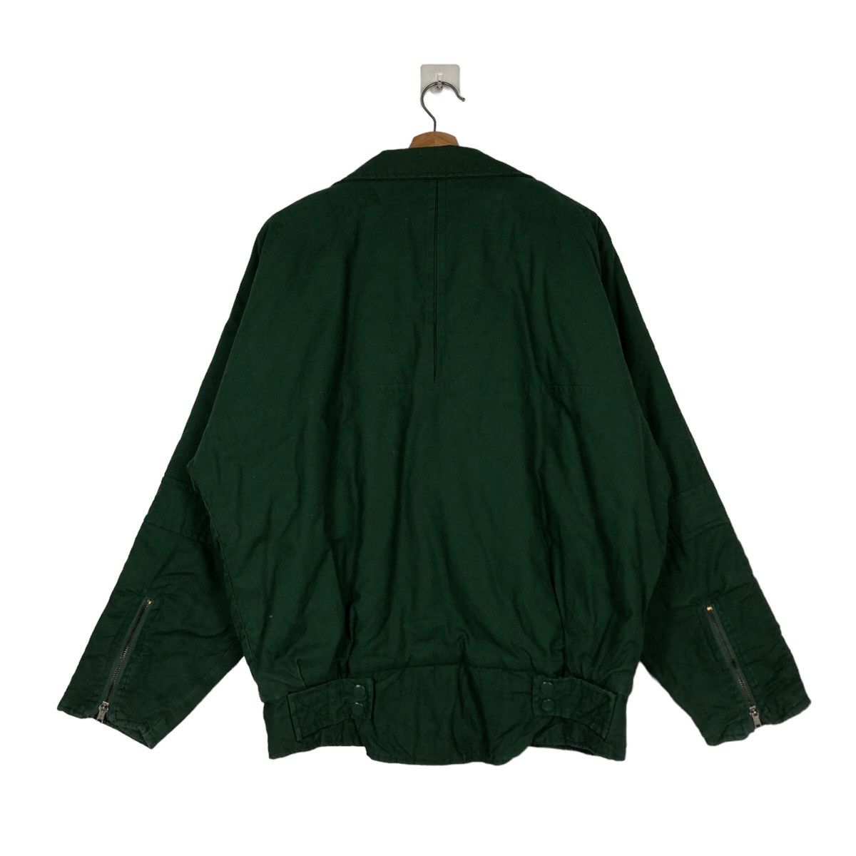 Japanese Brand 🔥Vintage Biker Jacket Double Collar Space Plan Issey Miyake Size US M / EU 48-50 / 2 - 8 Thumbnail