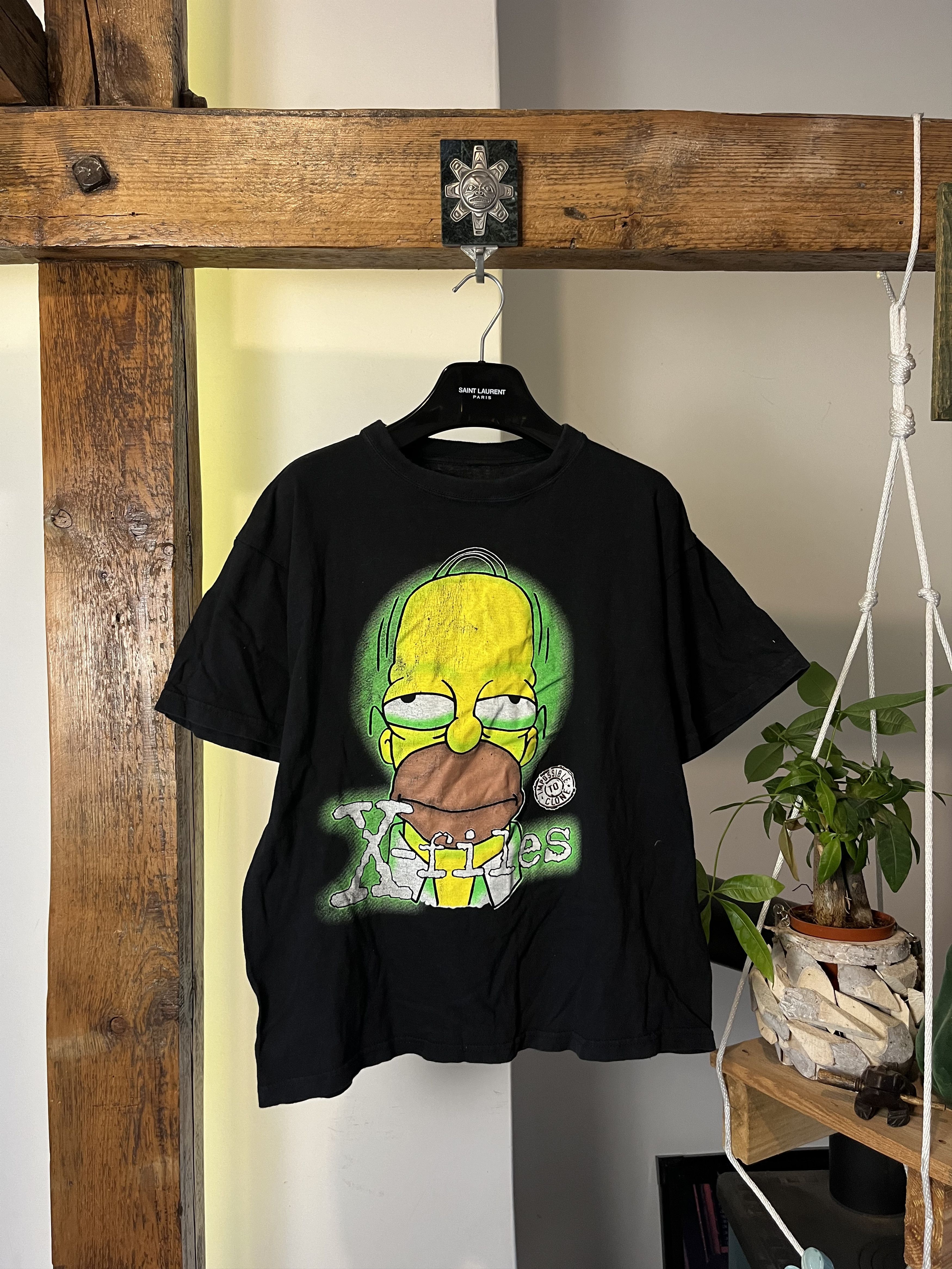 Sci-Fi Fantasy × The Simpsons 90s The Simpsons x X-Files RARE Funny Humor Tee Size US M / EU 48-50 / 2 - 1 Thumbnail