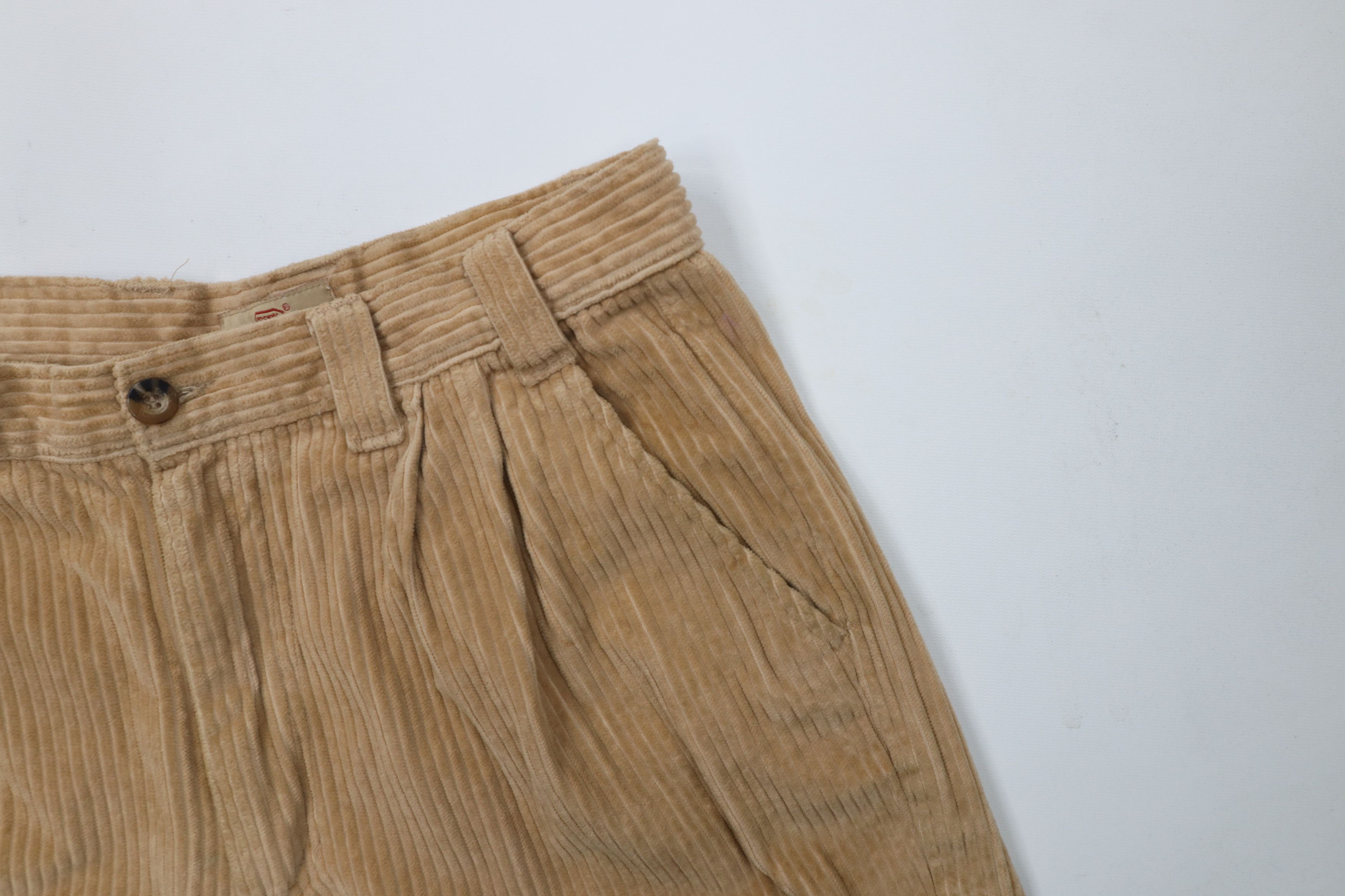 Vintage Vintage 90s Y2K Streetwear Fit Wide Leg Corduroy Chino Pants Size US 30 / EU 46 - 8 Thumbnail
