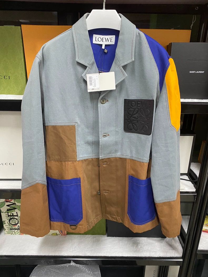 Loewe LOEWE Colour matching jacket Size L / US 10 / IT 46 - 1 Thumbnail