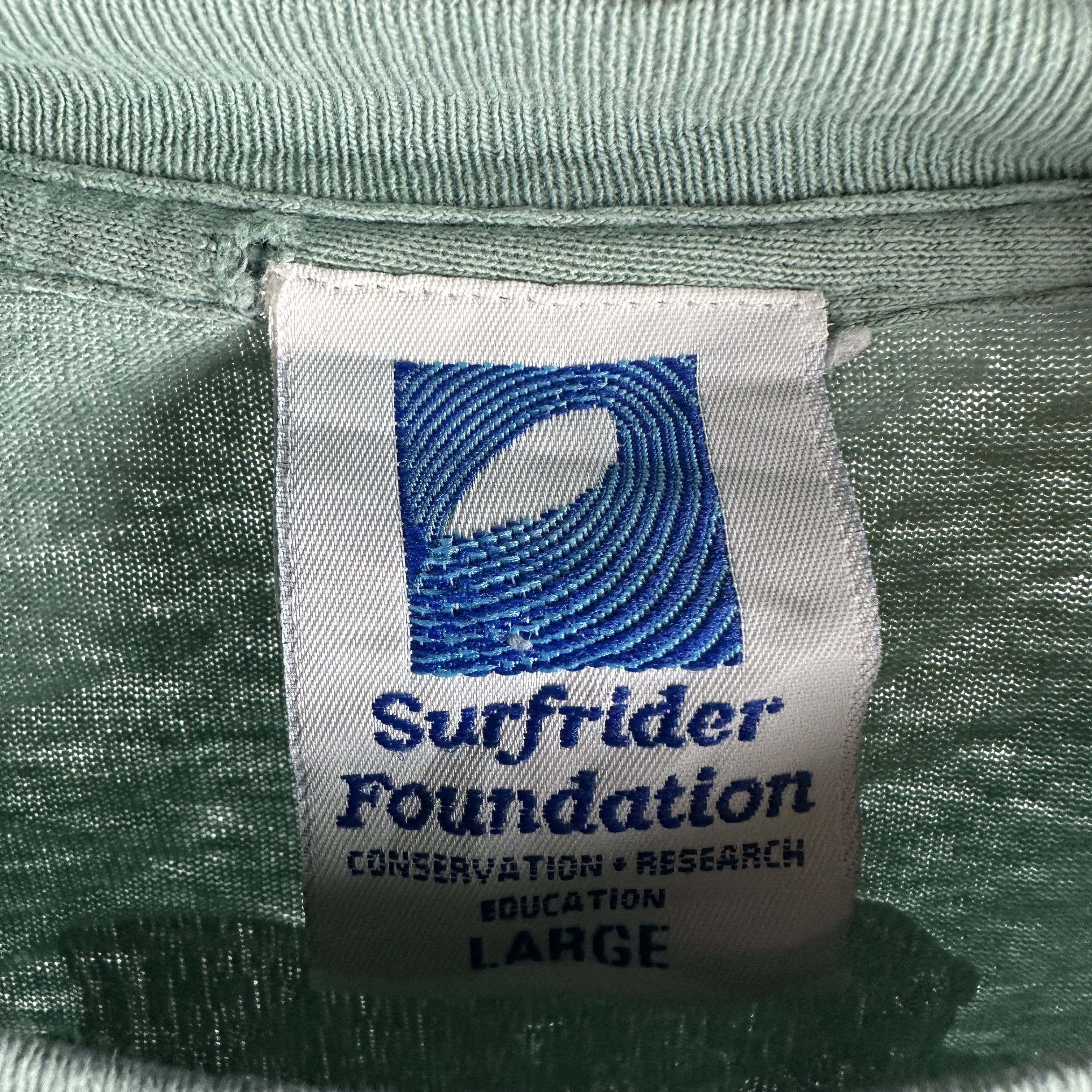 Vintage ​Vintage 1994 Surfrider Foundation Graphic T-shirt Size US XL / EU 56 / 4 - 6 Thumbnail