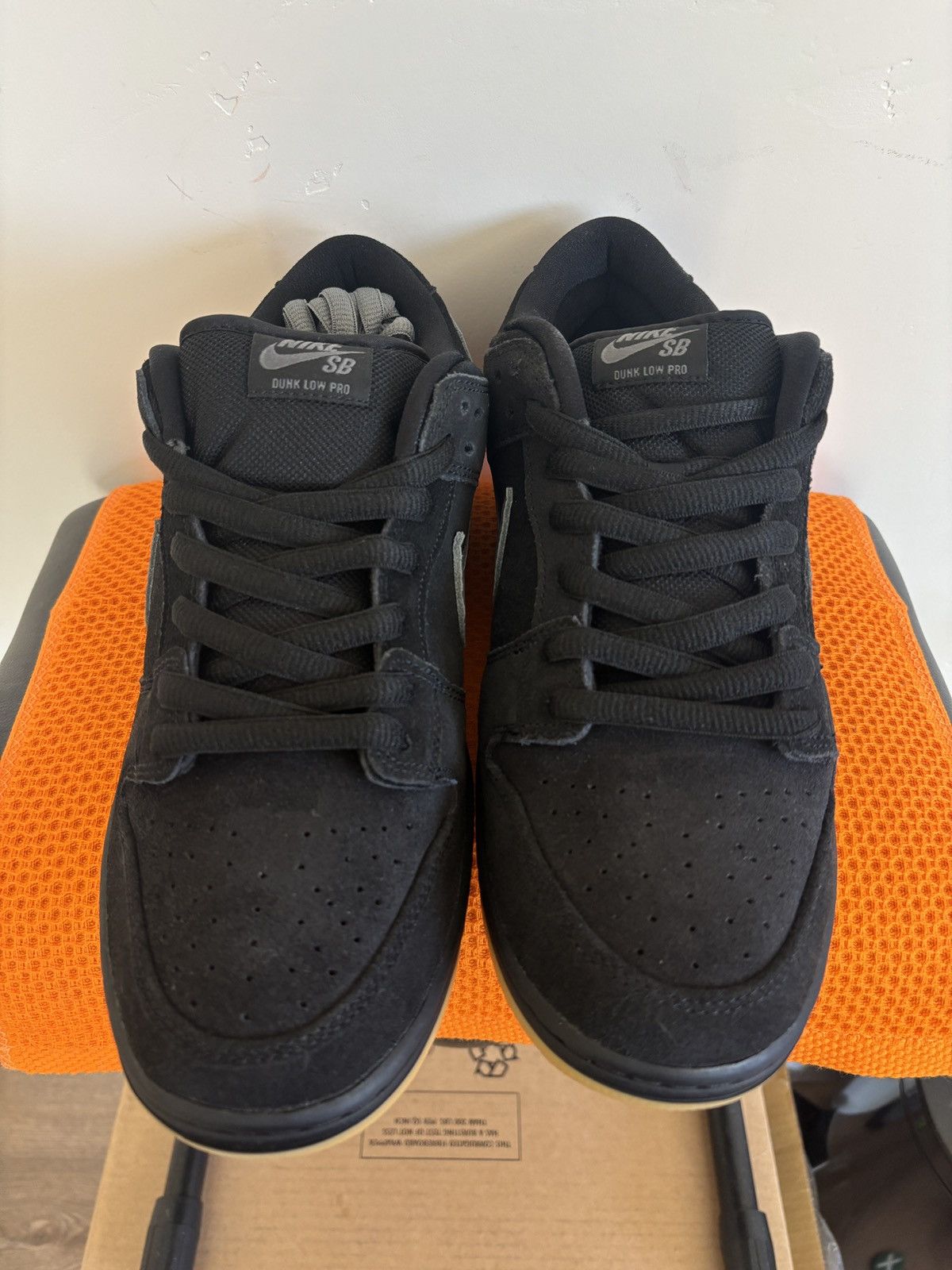 Nike Nike SB Dunk Low Fog Black Size US 12 / EU 45 - 2 Thumbnail