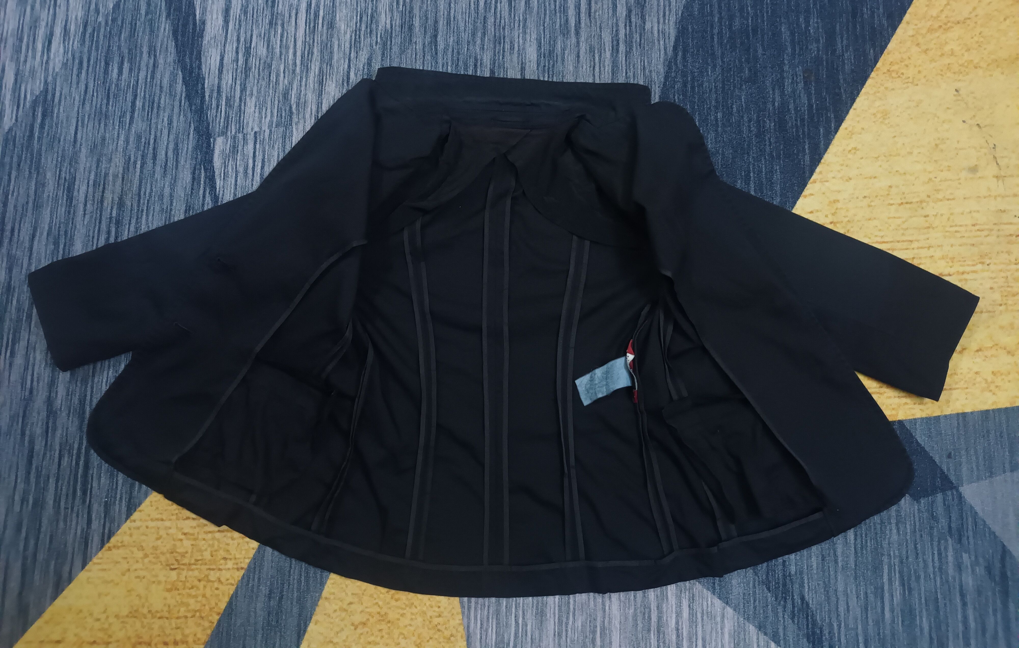 Max Mara 🔥 MAX MARA STUDIO MADE IN POLAND BLACK BLAZER 🔥 Size XS / US 0-2 / IT 36-38 - 5 Thumbnail