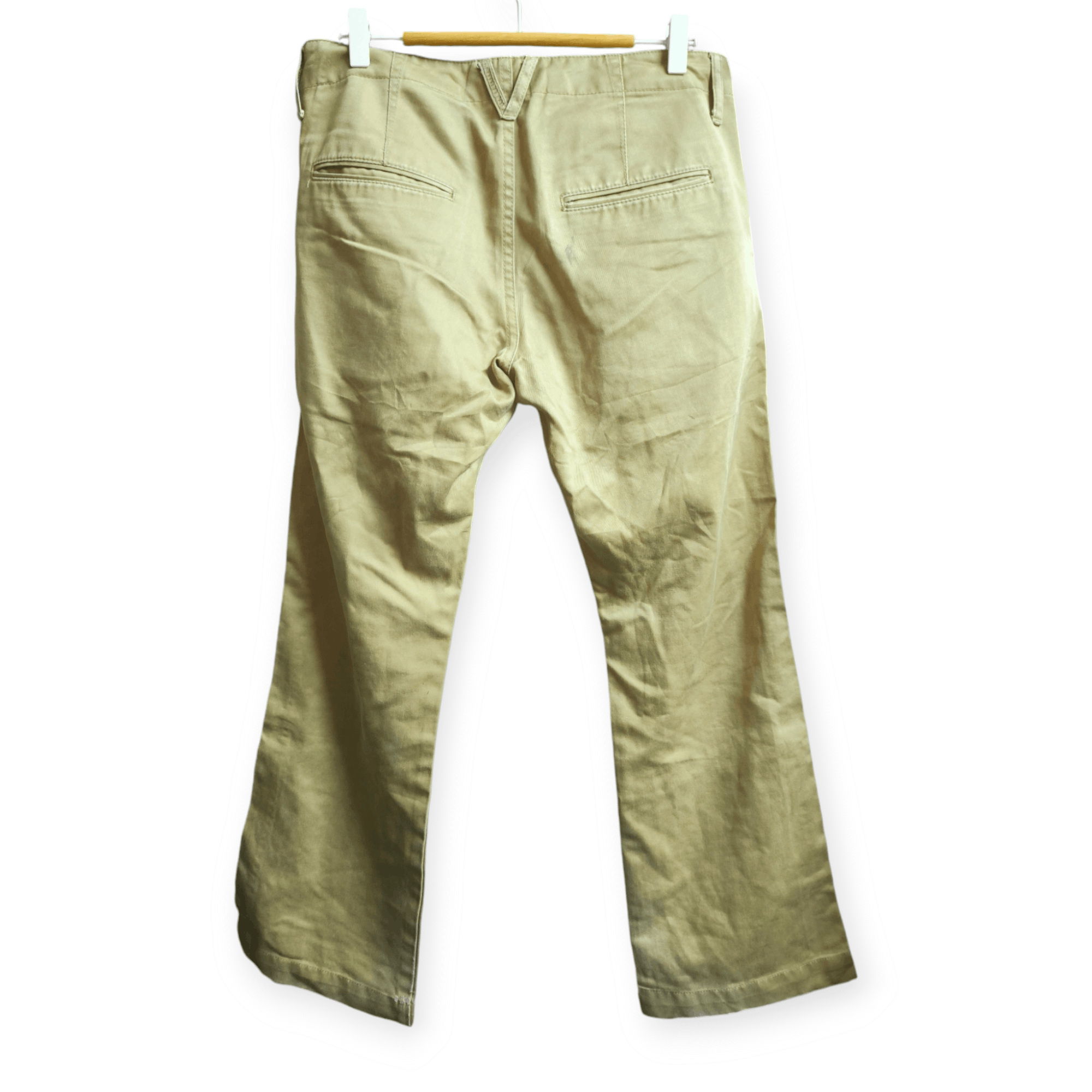 Hysteric Glamour × Japanese Brand × Vanquish Chino Workwear Flare Spike Pant Size US 32 / EU 48 - 4 Thumbnail