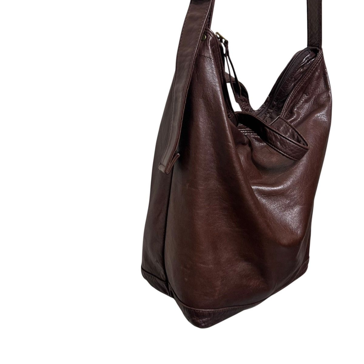 Porter 752 00s Porter Yoshida leather shoulder bag unisex brown Size ONE SIZE - 20 Thumbnail