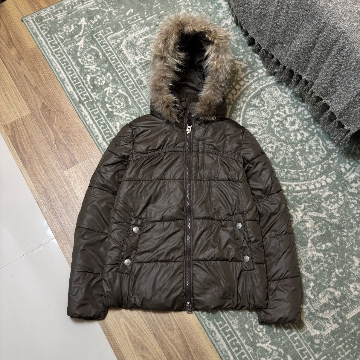 14th Addiction × Japanese Brand × Le Grande Bleu (L.G.B.) Double layer Down puffer Fur jacket IfSixWasNine LGB Style Size US M / EU 48-50 / 2 - 1 Thumbnail