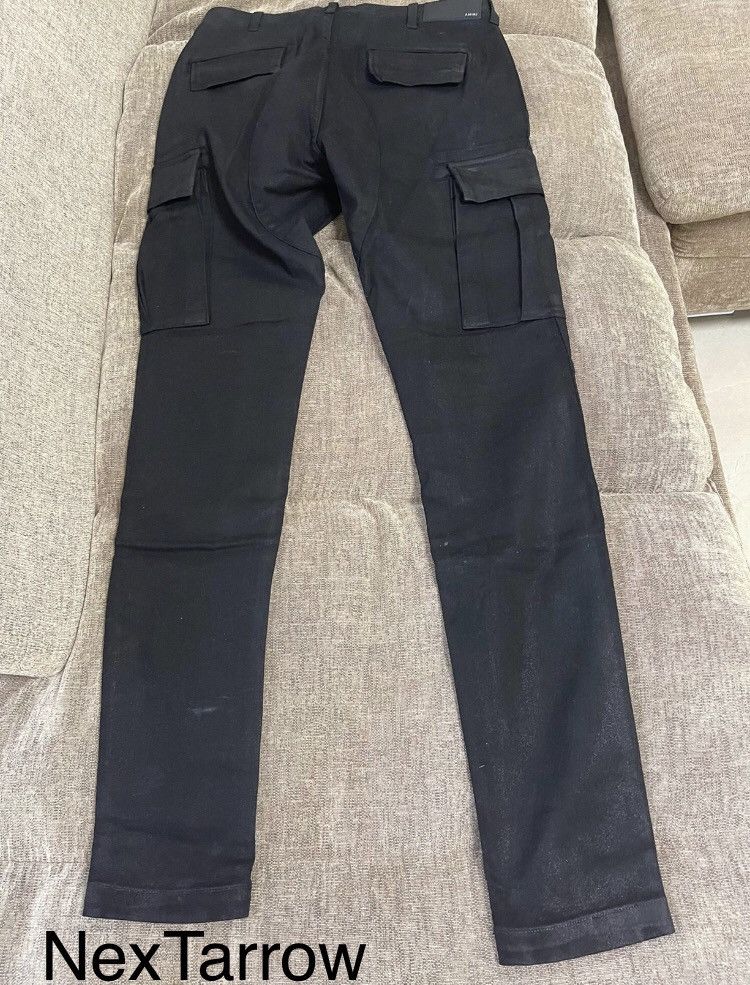 Amiri Amiri brushed waxed jeans 2412-Nextarrow Size US 32 / EU 48 - 2 Thumbnail