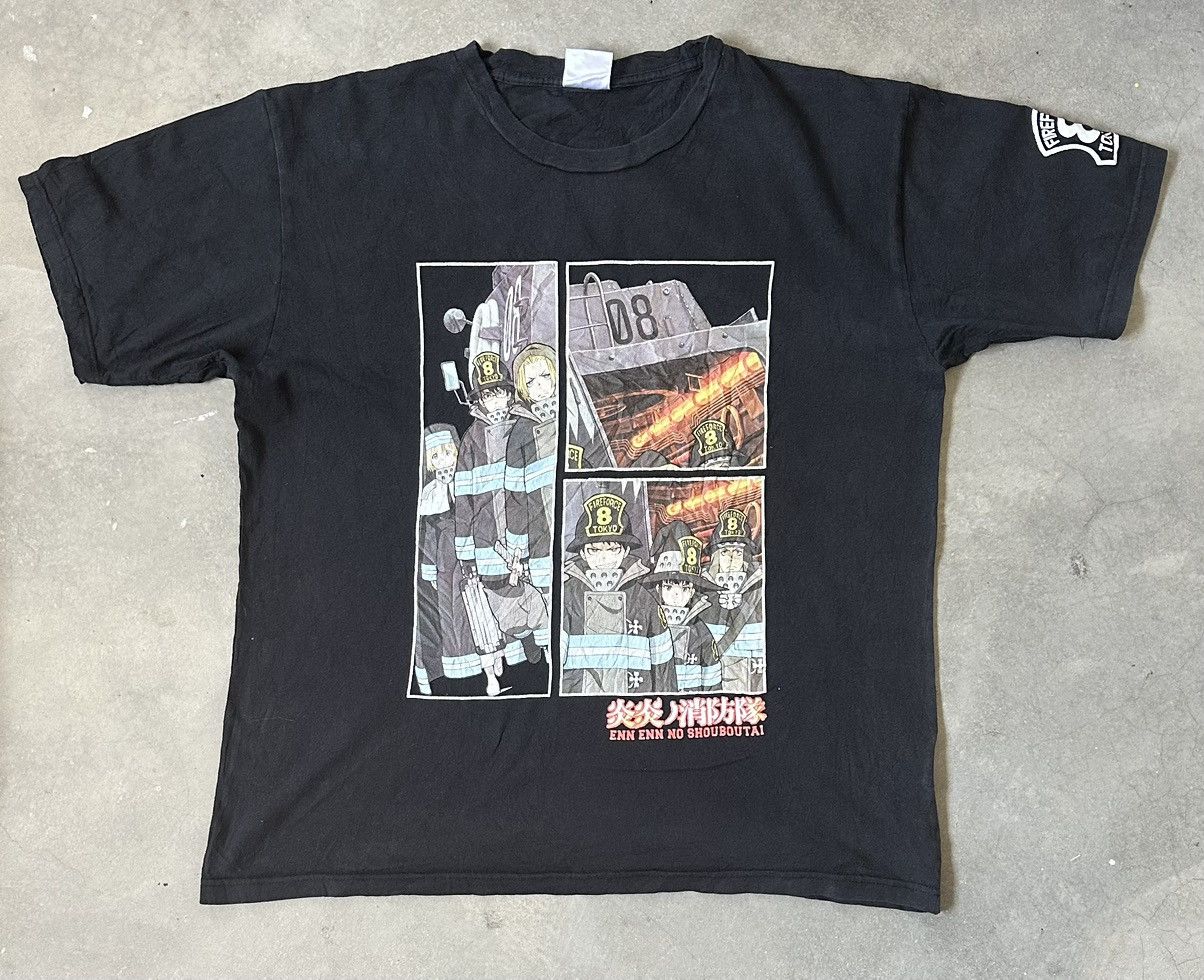Vintage VINTAGE ANIME ENN ENN NO SHOUBOUTAI TEE Size US L / EU 52-54 / 3 - 1 Thumbnail