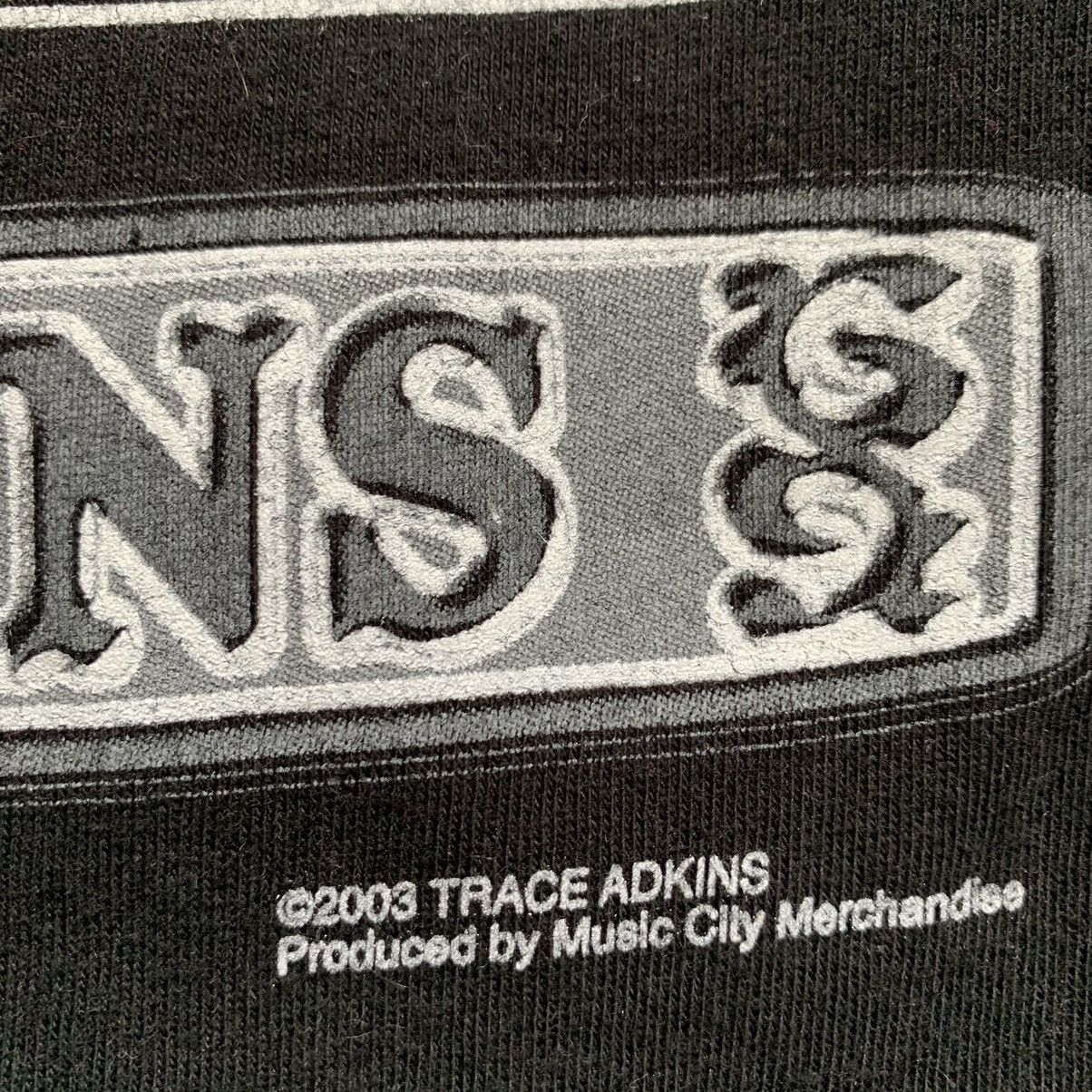 Band Tees × Vintage × Western Rise Vintage 2003 Trace Adkins Tour T-Shirt Size US XXL / EU 58 / 5 - 6 Thumbnail