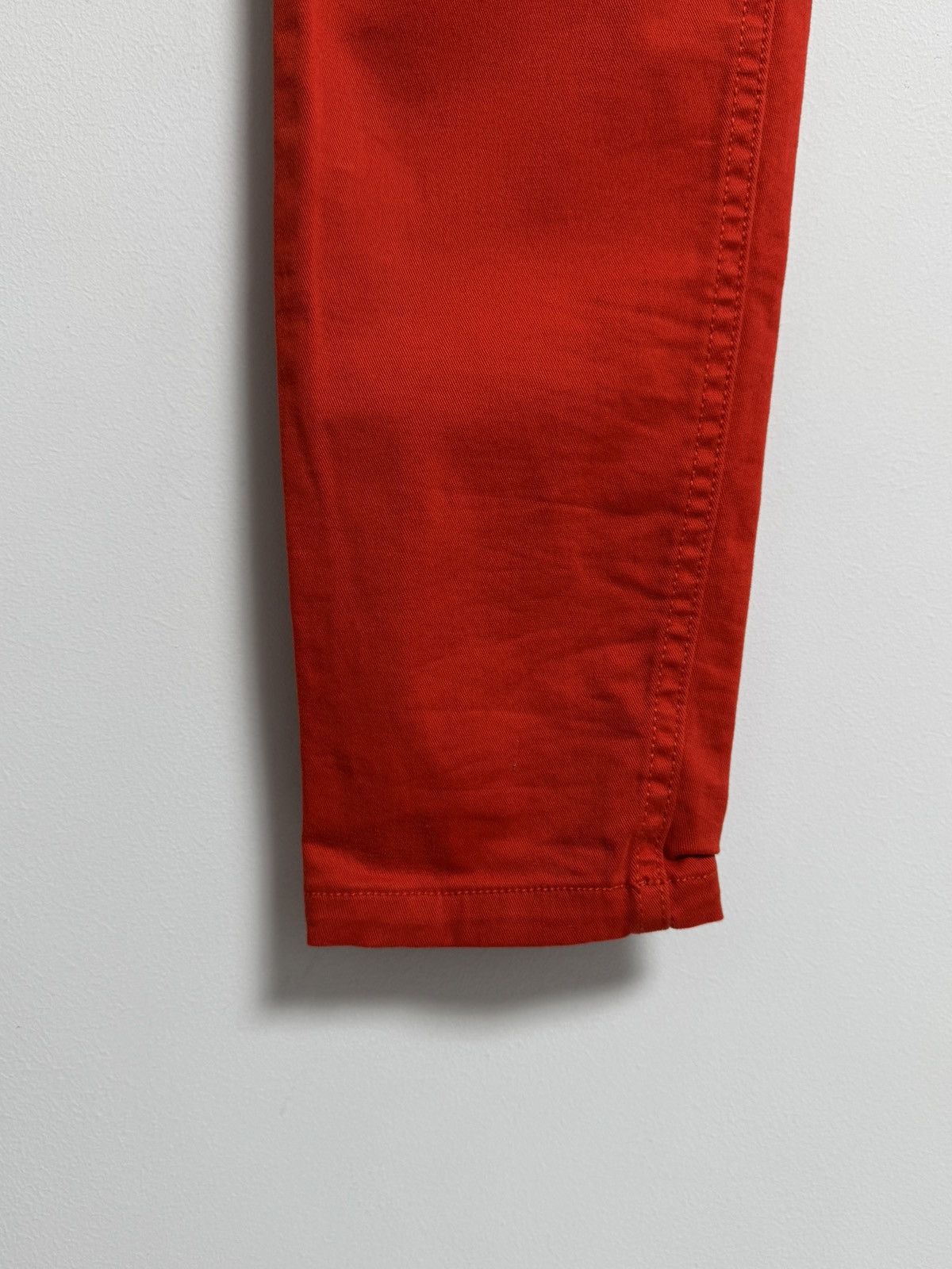 Burberry Burberry Brit Women’s Pants Luxury Red Skinny Size 27" / US 4 / IT 40 - 5 Thumbnail