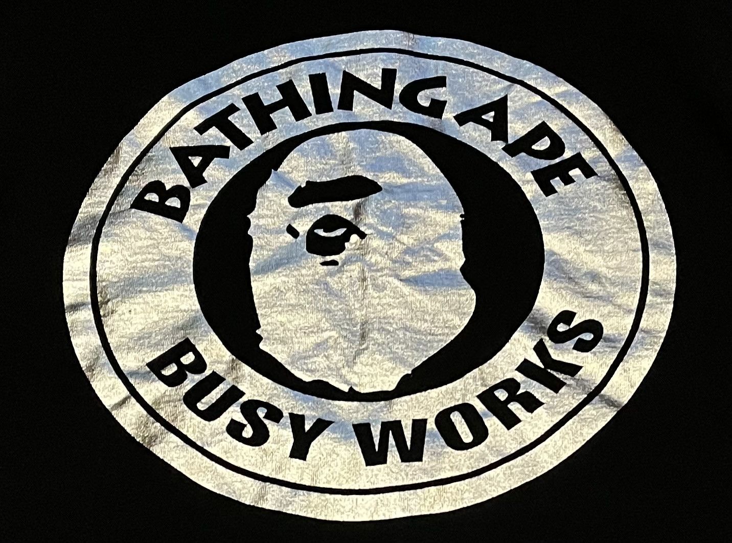 Bape Bape silver logo tee shirt Size XS / US 0-2 / IT 36-38 - 3 Thumbnail