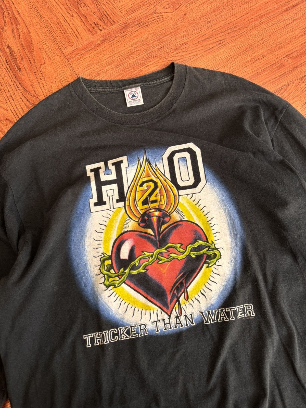 Band Tees Vintage H2O band shirt-Thicker than Water -1997 | Grailed