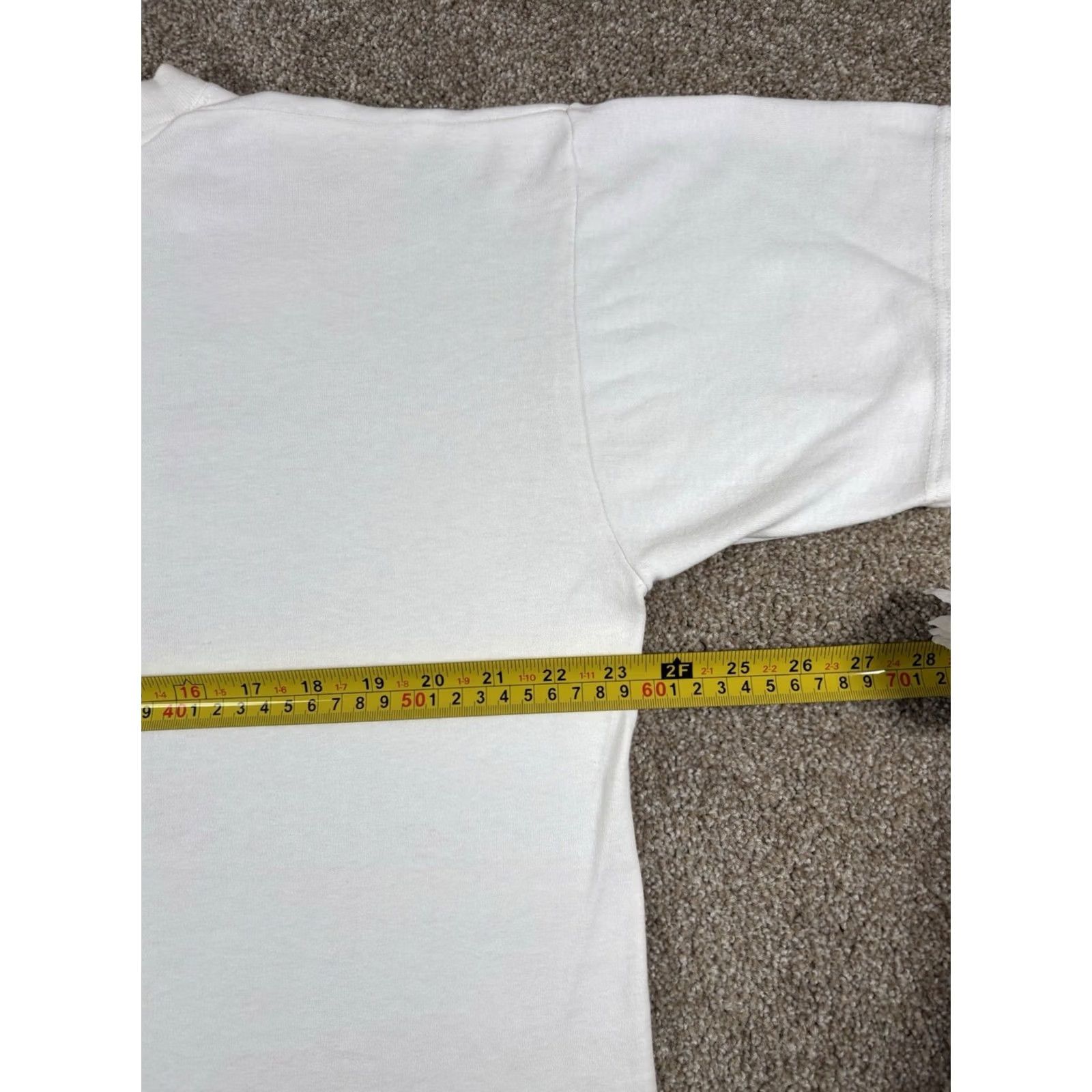Vintage VINTAGE Jamaica Graphic T-Shirt Large White Cotton Map Size Size L / US 10 / IT 46 - 7 Thumbnail
