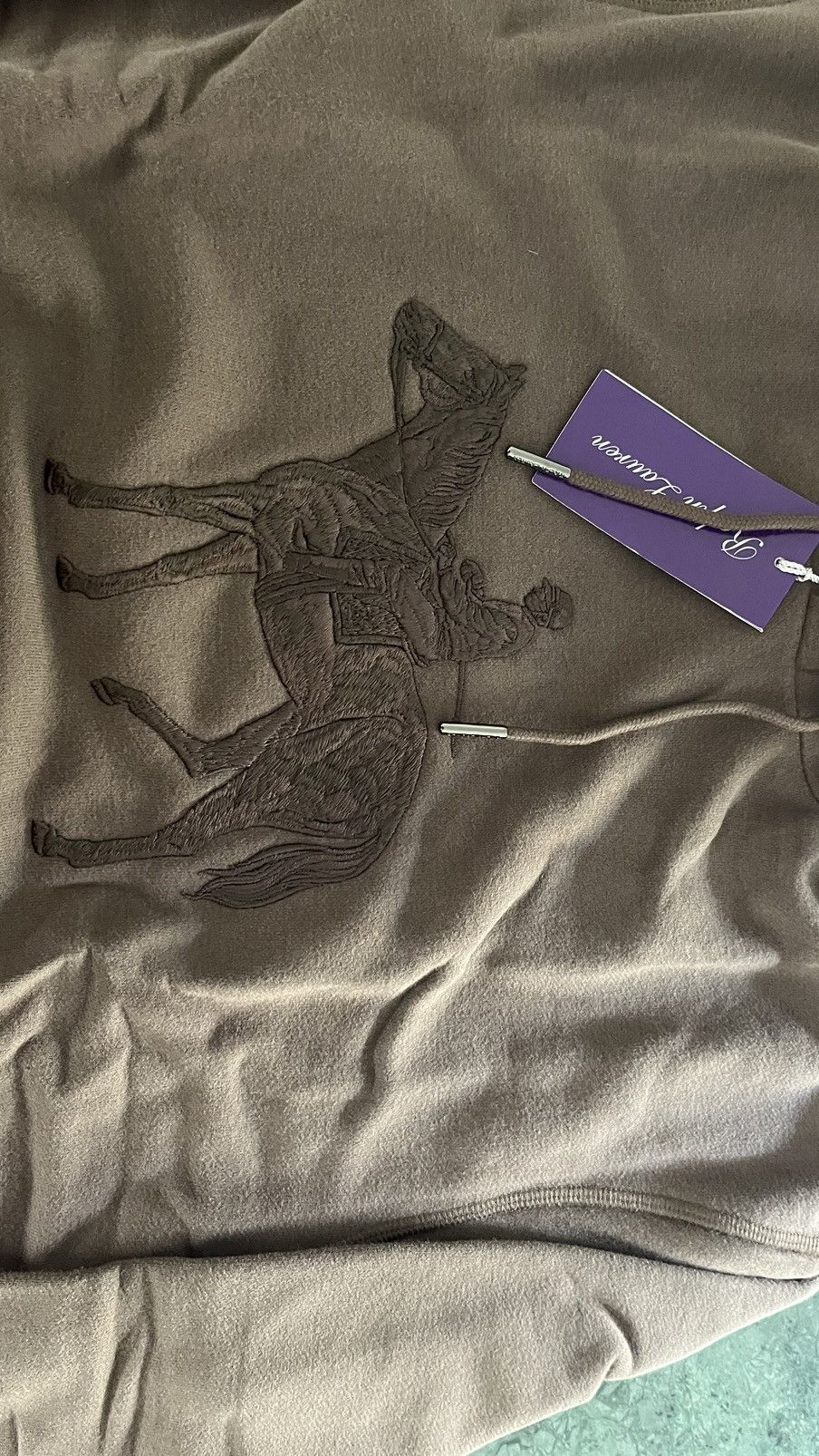 Ralph Lauren Purple Label Ralph lauren purple label big equestrian logo hoodie Size US S / EU 44-46 / 1 - 4 Thumbnail