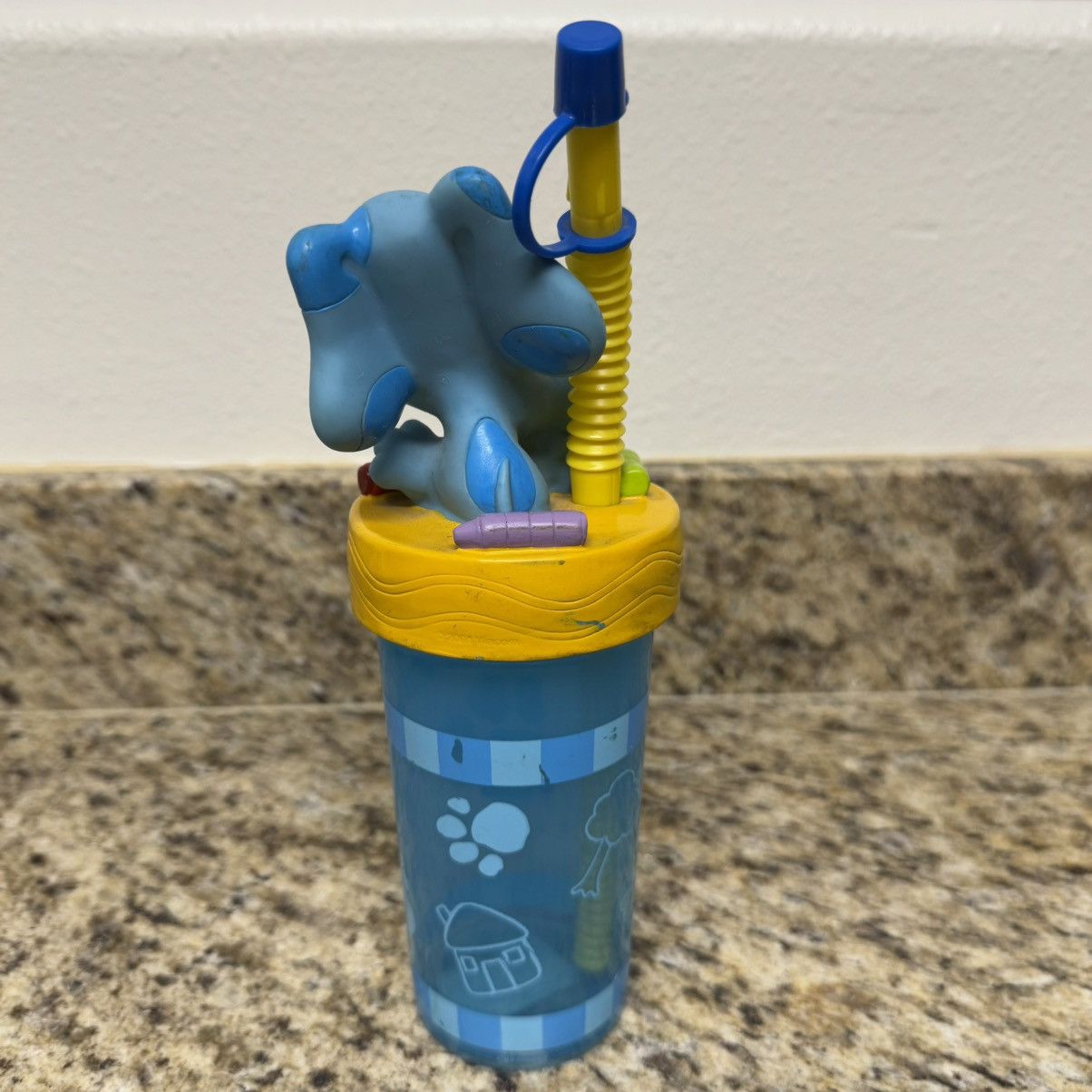 Nickelodeon × Vintage 2002 Blues Clues Nickelodeon Zak Designs Viacom Cup Tumbler Size ONE SIZE - 3 Thumbnail