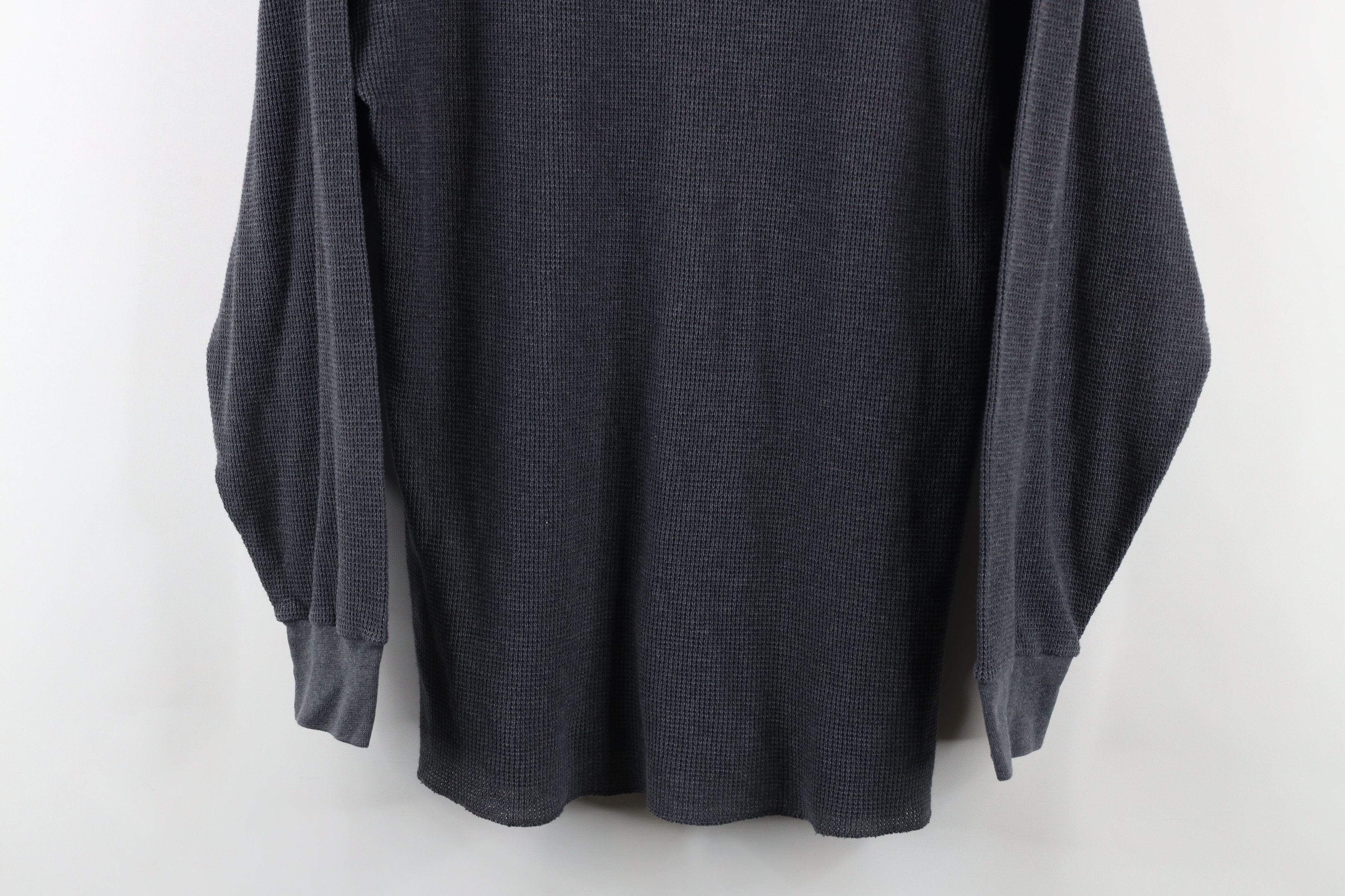 Vintage Vintage 90s Streetwear Long Sleeve Thermal Knit T-Shirt USA Size US XL / EU 56 / 4 - 3 Thumbnail