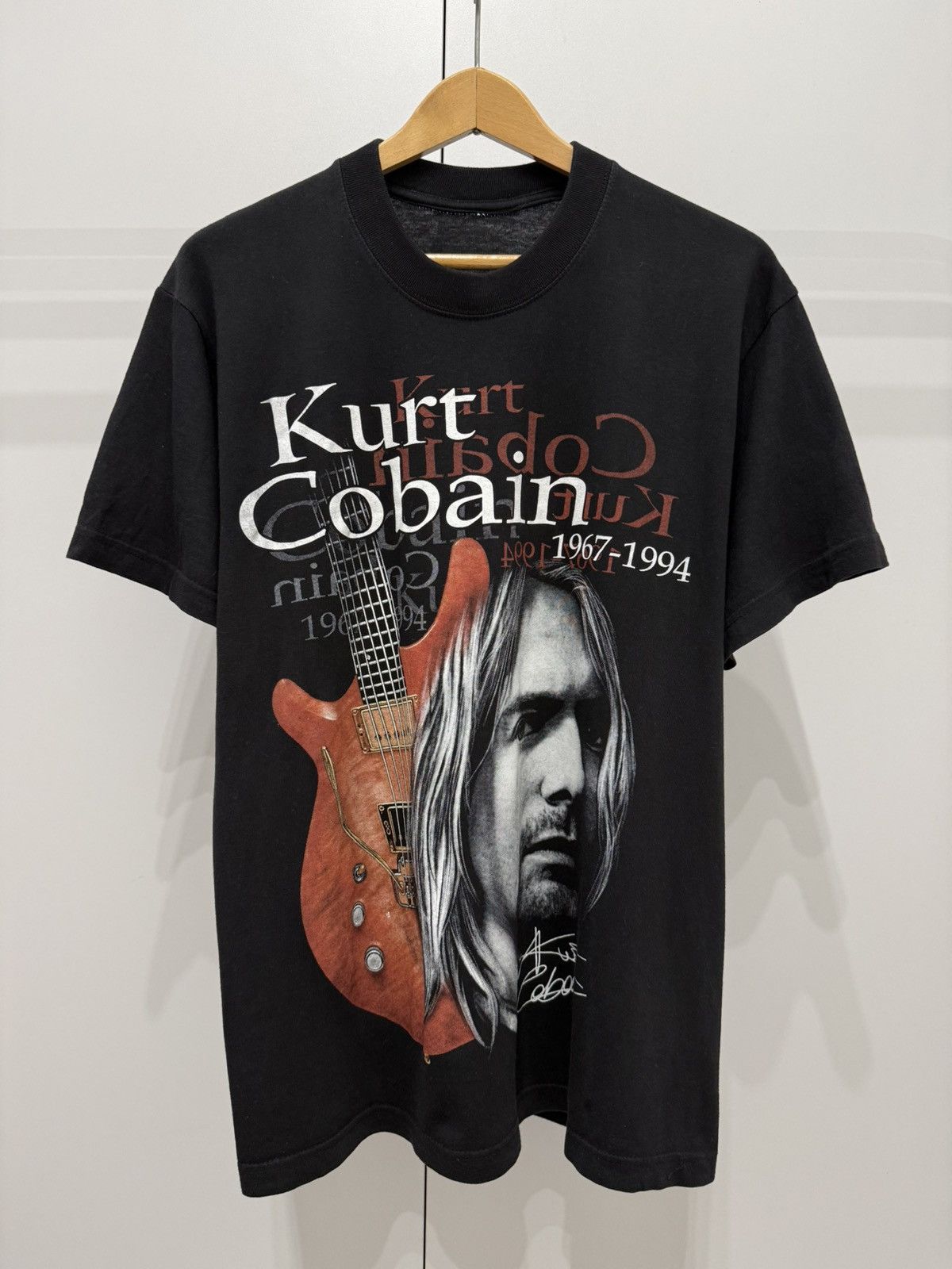 Band Tees × Nirvana Kurt Cobain fuck | Grailed