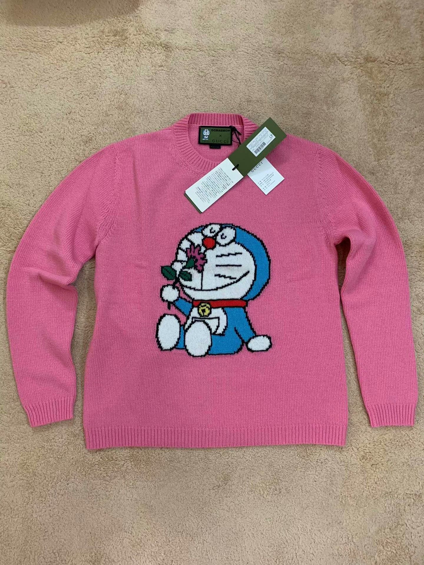 Gucci Gucci Co-branded Doraemon sweater 2501-Nextarrow Size US M / EU 48-50 / 2 - 7 Thumbnail