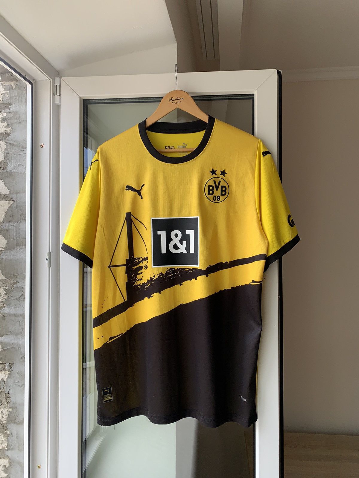 Puma × Vintage 🔥PUMA DORUSSIA DORTMUND 2023 2024 ADEYEMI #27 SOCCER JERSEY Size US XXL / EU 58 / 5 - 4 Thumbnail