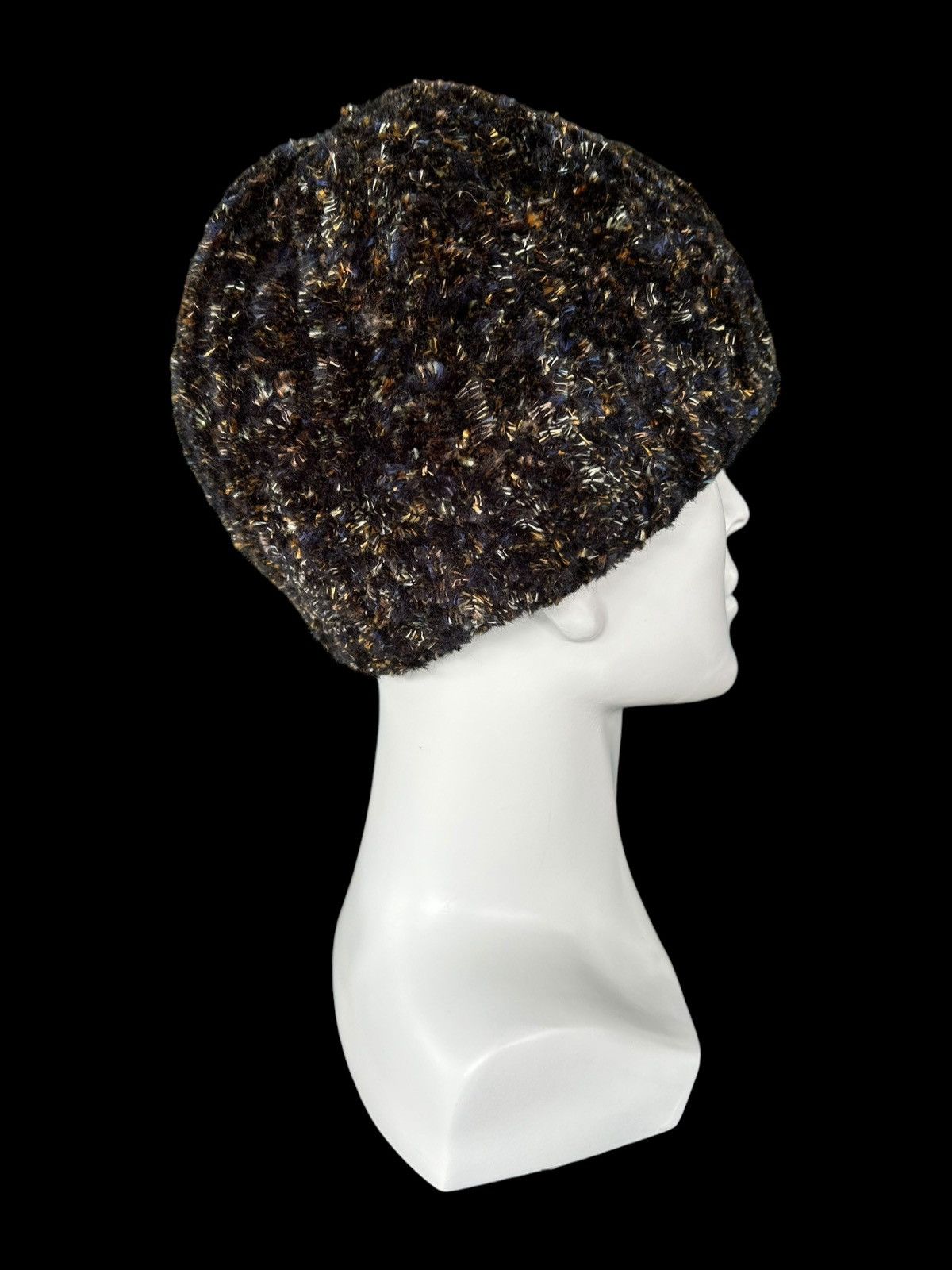 Japanese Brand × Kapital × Vintage Vintage Made in Italy fur Beanie Hats RaRe design Size ONE SIZE - 1 Thumbnail