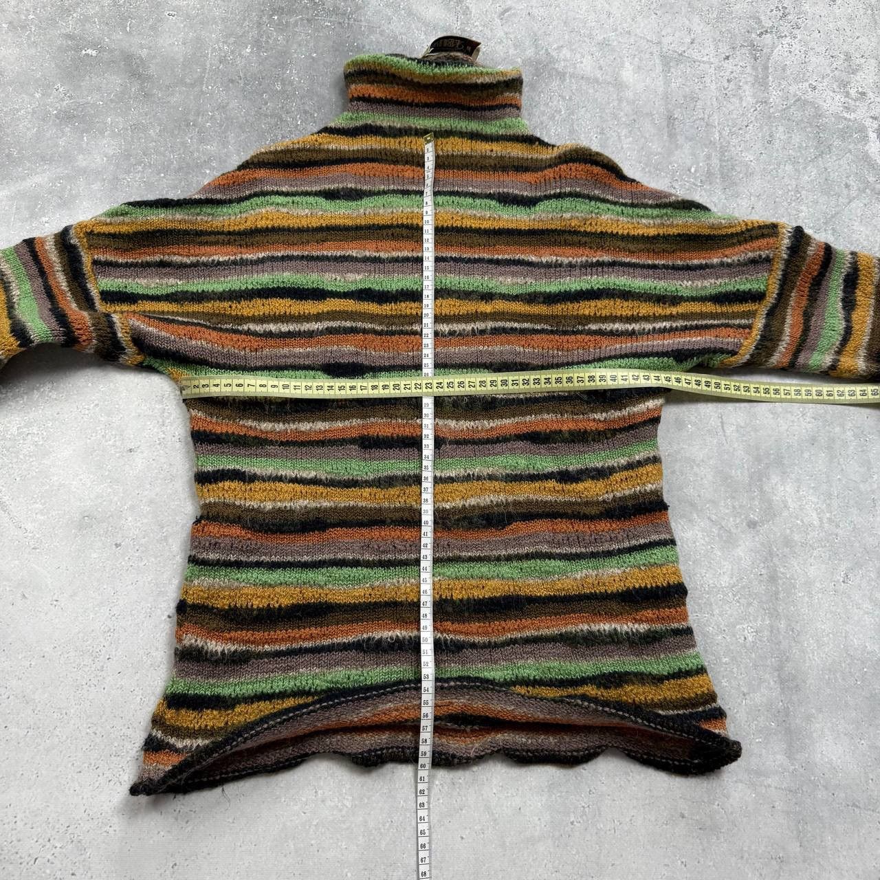 Missoni Missoni Sport Wool Blend Striped Turtleneck Knit Pullover 44 Size M / US 6-8 / IT 42-44 - 3 Thumbnail