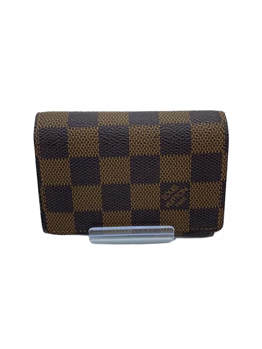 Louis Vuitton Louis Vuitton Damier Ebene Envelope Carte de Visite Brown Size ONE SIZE - 1 Thumbnail