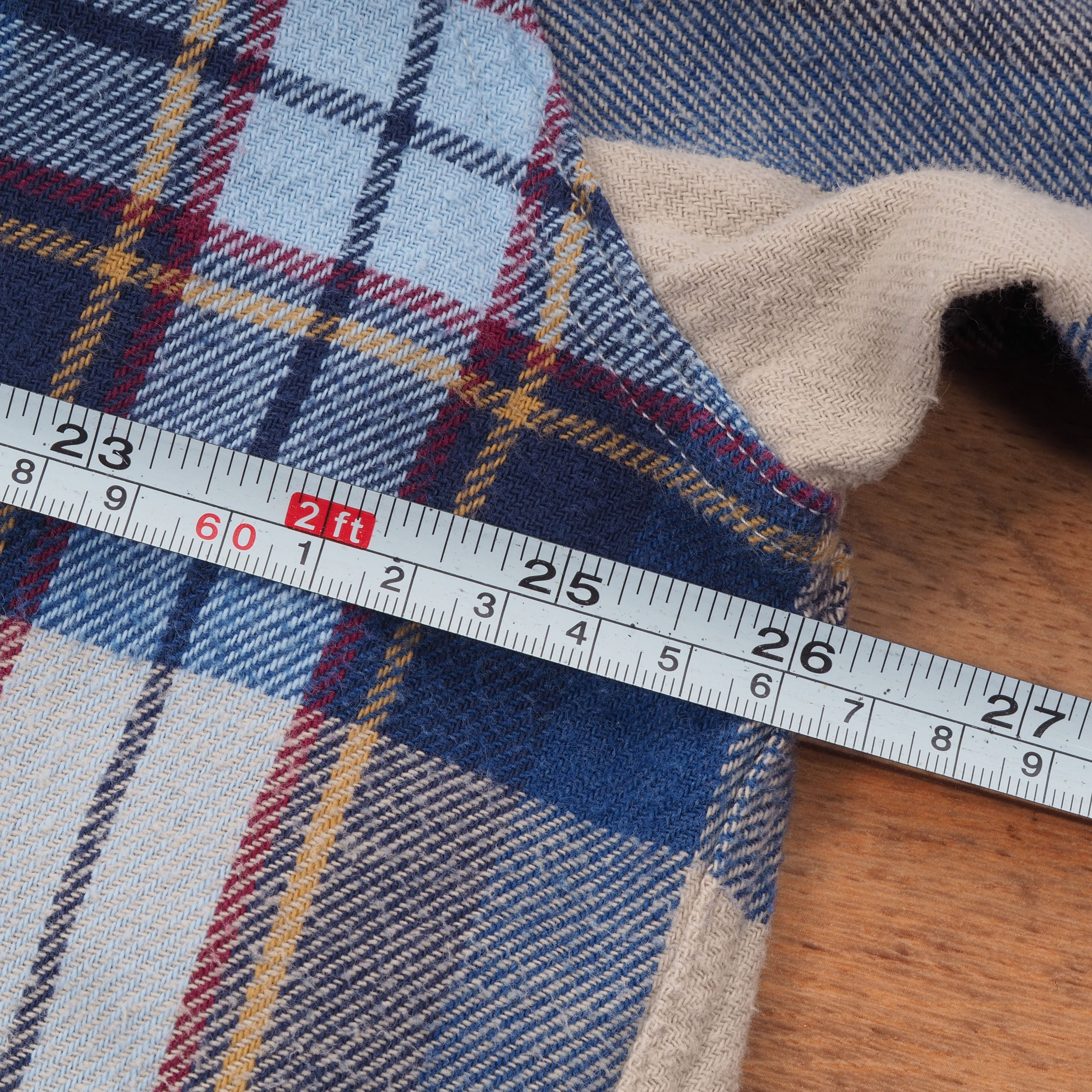 Lacoste × Vintage Lacoste Chemise Vintage Plaid Check Shirt size 43 / XL Size US XL / EU 56 / 4 - 6 Thumbnail