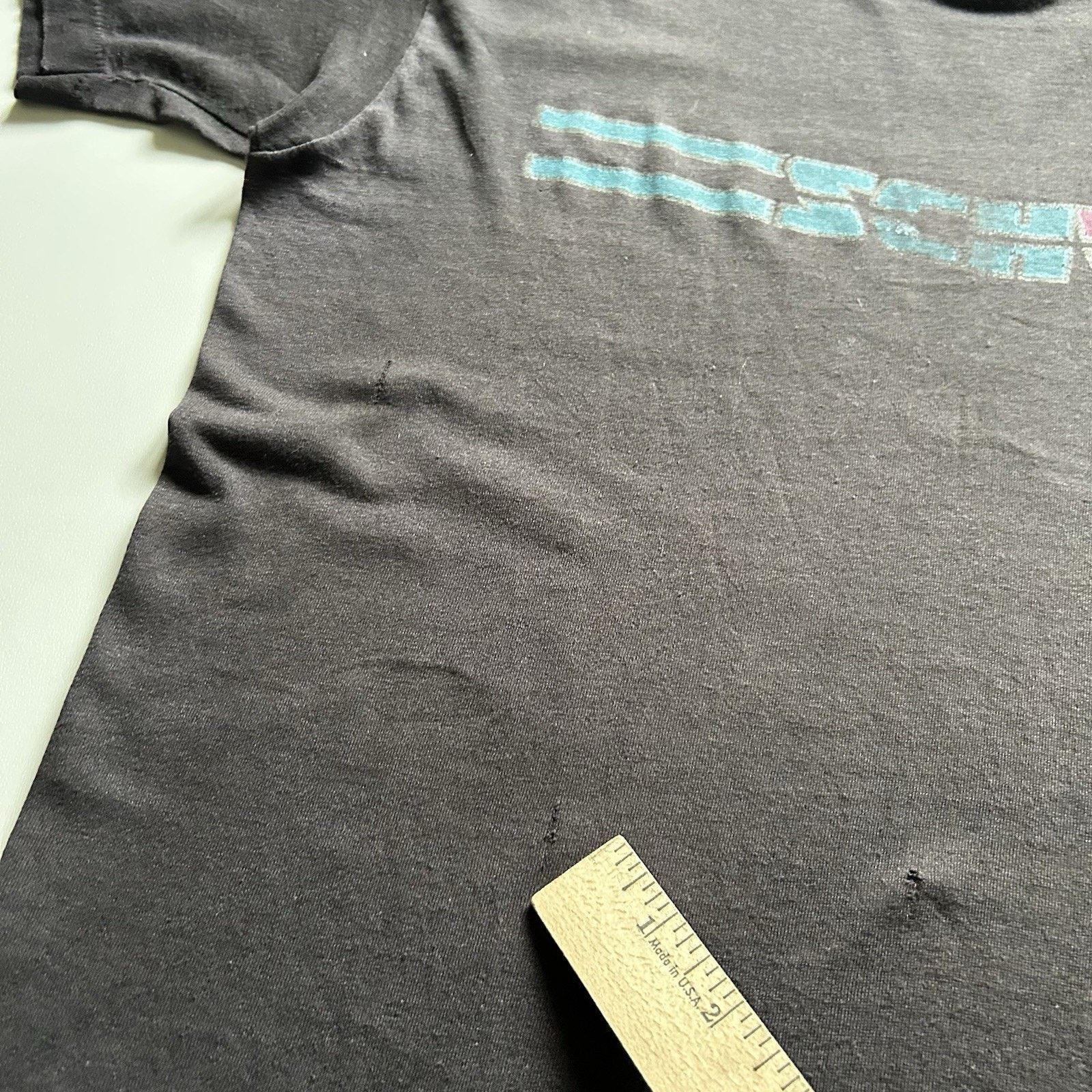 Vintage Vintage Schwinn T Shirt Medium 80s Bicycle Promo Faded Black Size US M / EU 48-50 / 2 - 9 Thumbnail