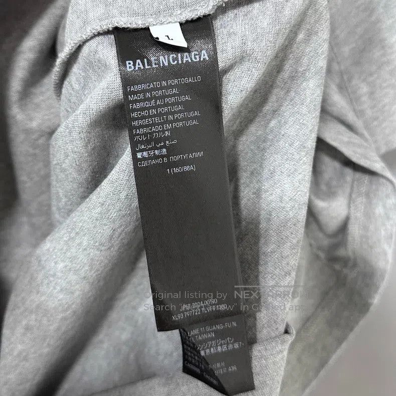 Balenciaga Balenciaga Layered hooded short sleeve Size US S / EU 44-46 / 1 - 6 Thumbnail