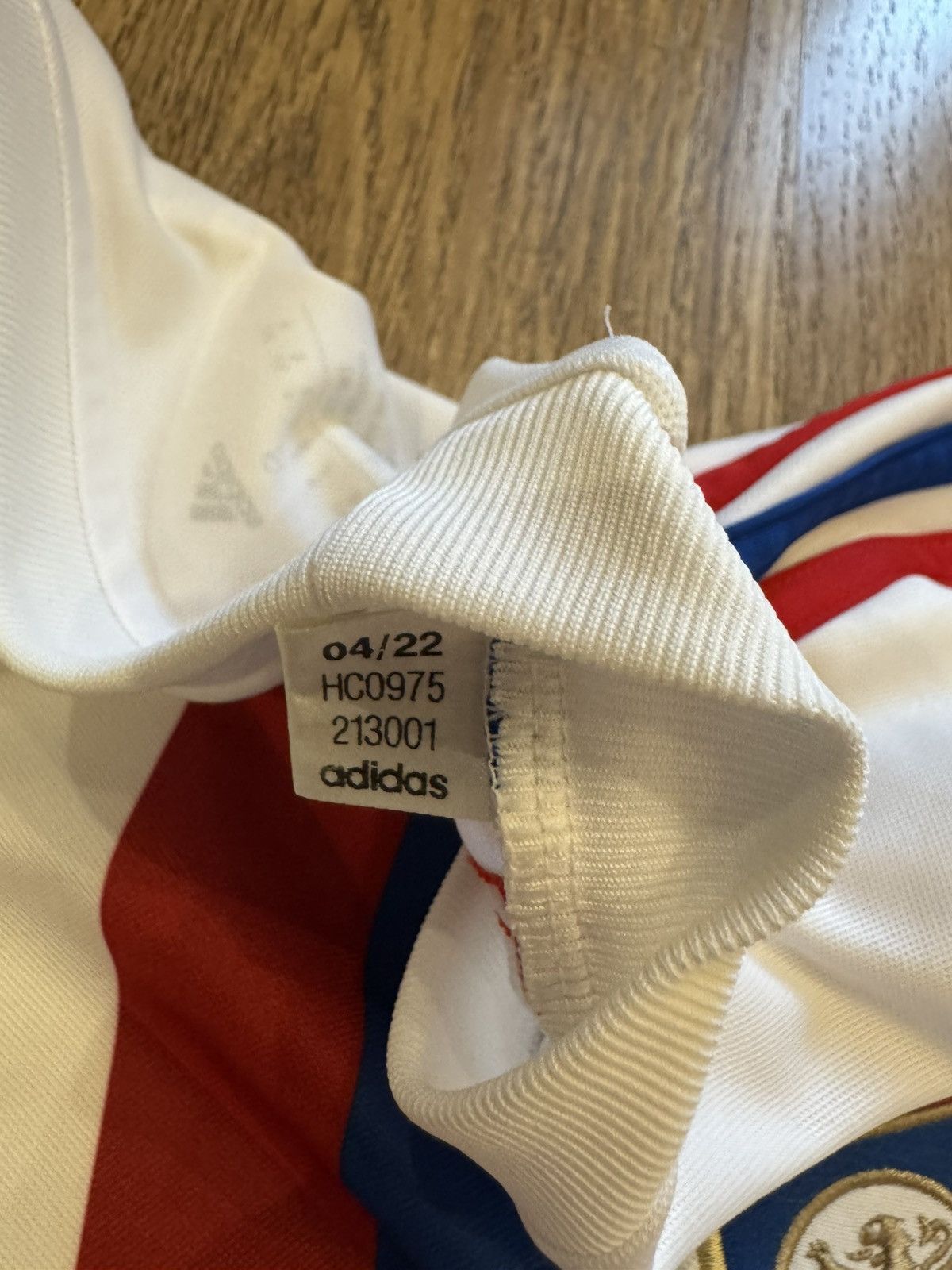 Adidas LYON ADIDAS 2022/2023 FOOTBALL HOME JERSEY SIZE S HC0975 Size US S / EU 44-46 / 1 - 9 Thumbnail