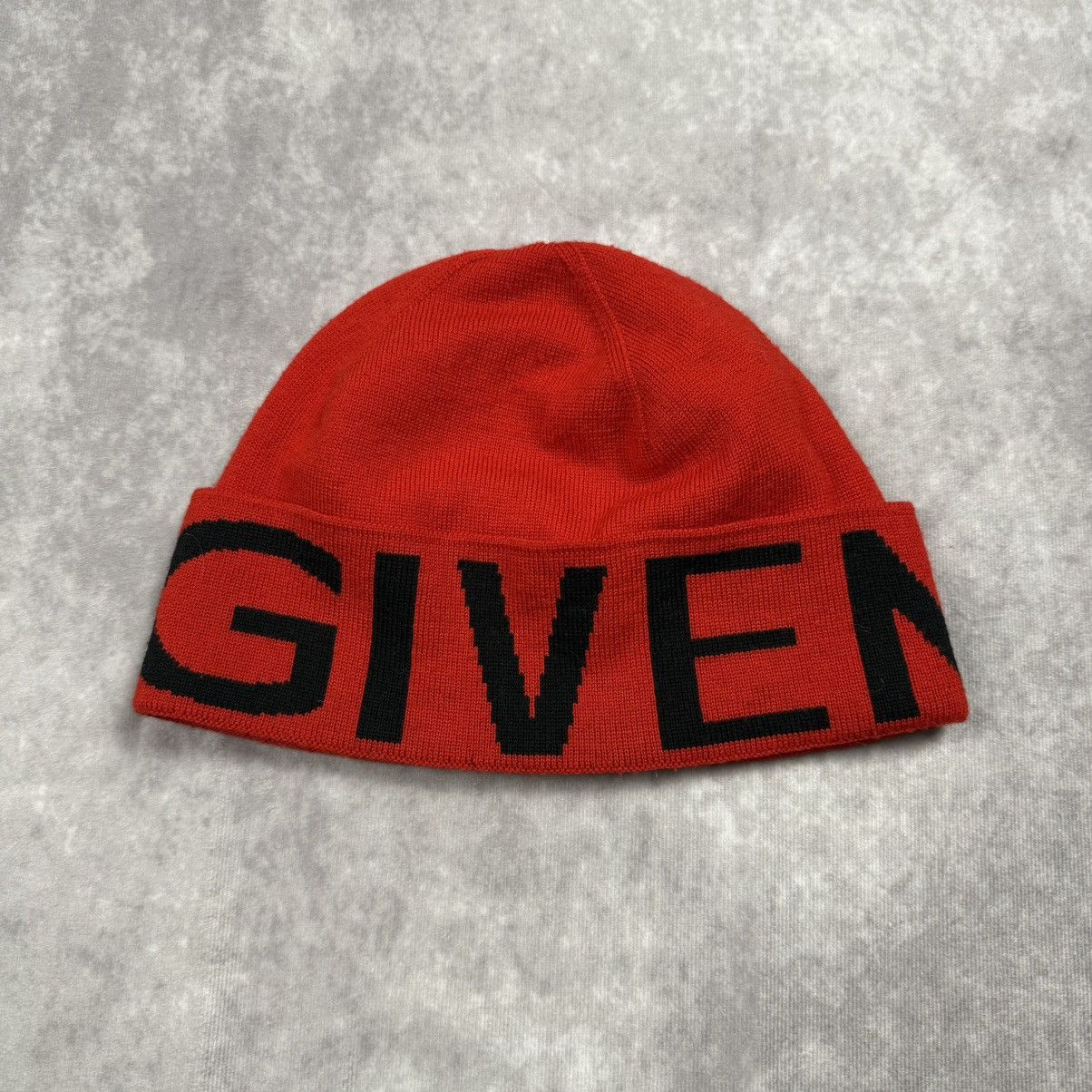 Givenchy Givenchy Logo Intarsia Beanie Size ONE SIZE - 1 Thumbnail