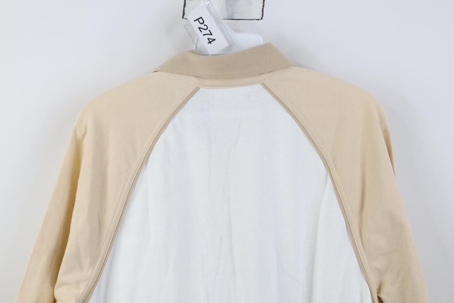 Vintage Vintage 90s Streetwear Block Raglan Collared Polo Shirt Mob Size US S / EU 44-46 / 1 - 11 Thumbnail