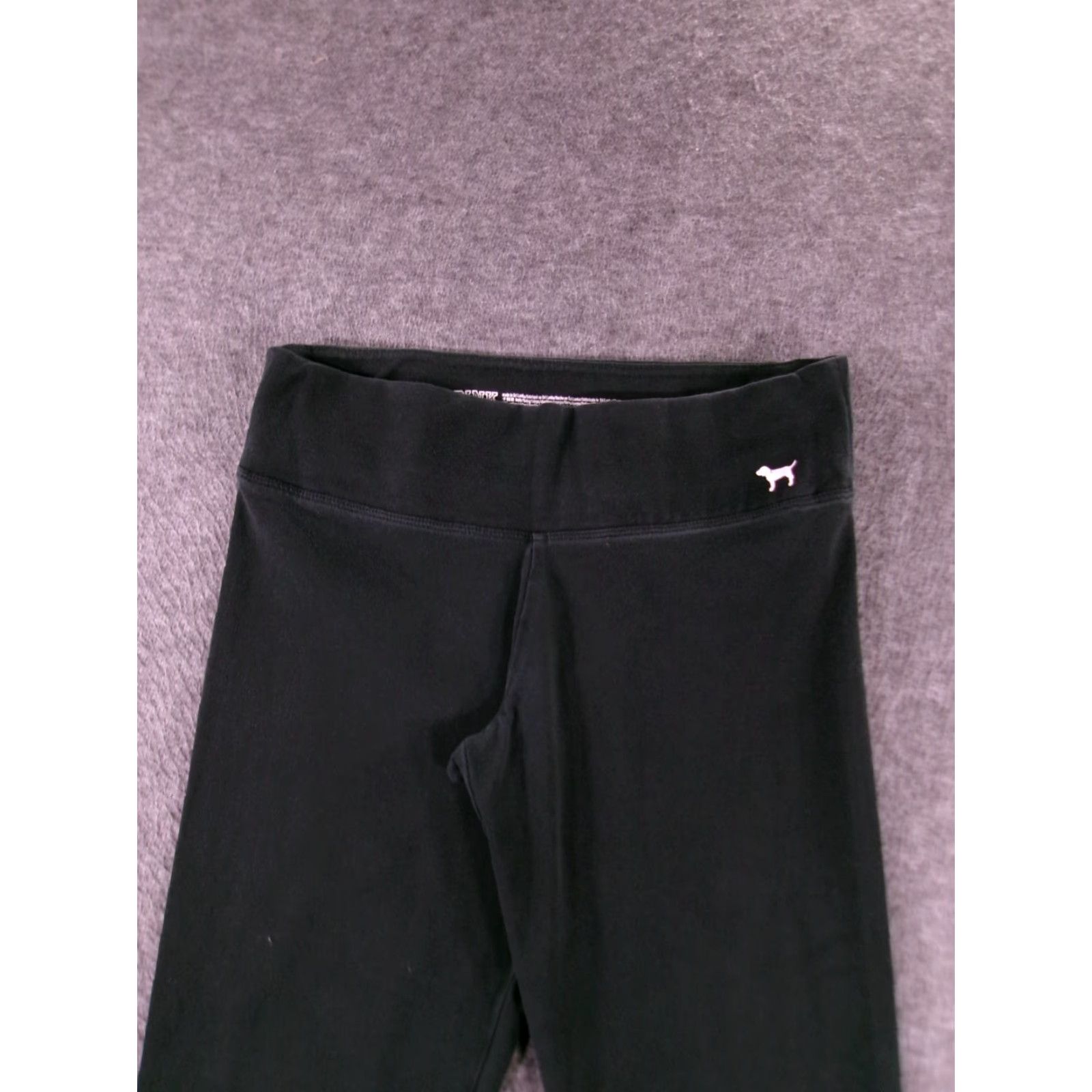 Victoria's Secret Pink Victoria's Secret Pants Womens Small Black Yoga Legging Workout Athletic Gym Size 28" / US 6 / IT 42 - 2 Thumbnail