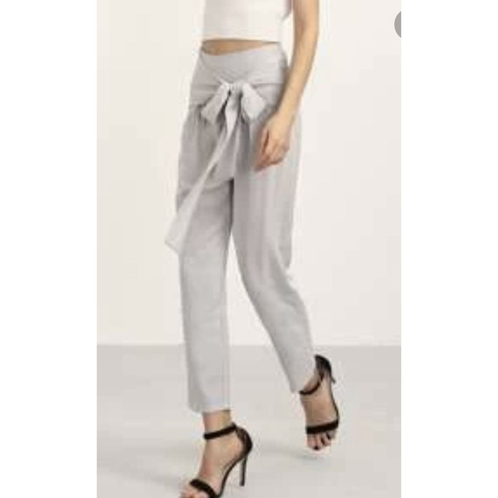 Insomnia Visuals Insomnia gray pants cotton size L Women High Rise A000316 Size 28" / US 6 / IT 42 - 1 Thumbnail
