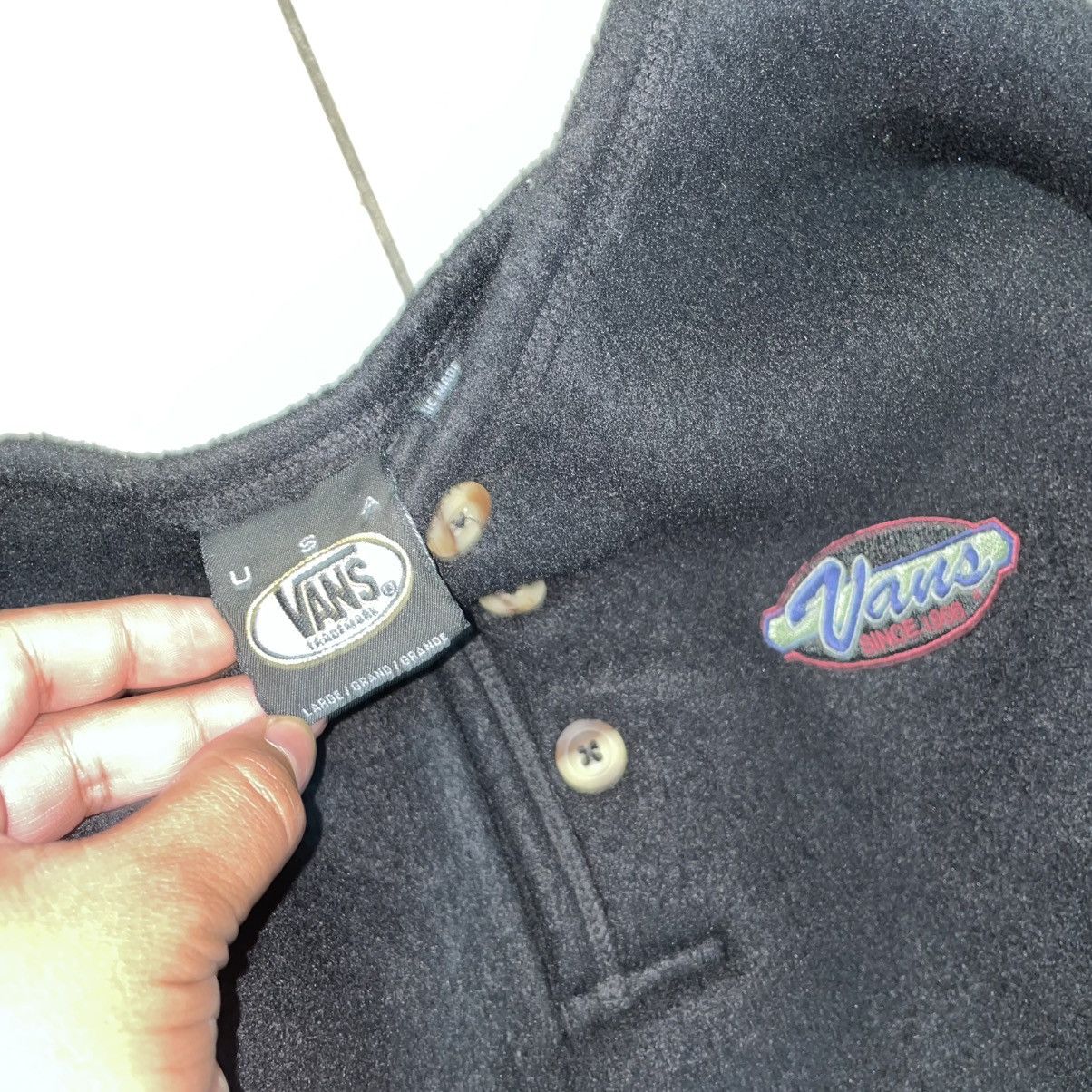 Vans Vintage Vans USA Made fleece henley Size US L / EU 52-54 / 3 - 2 Thumbnail