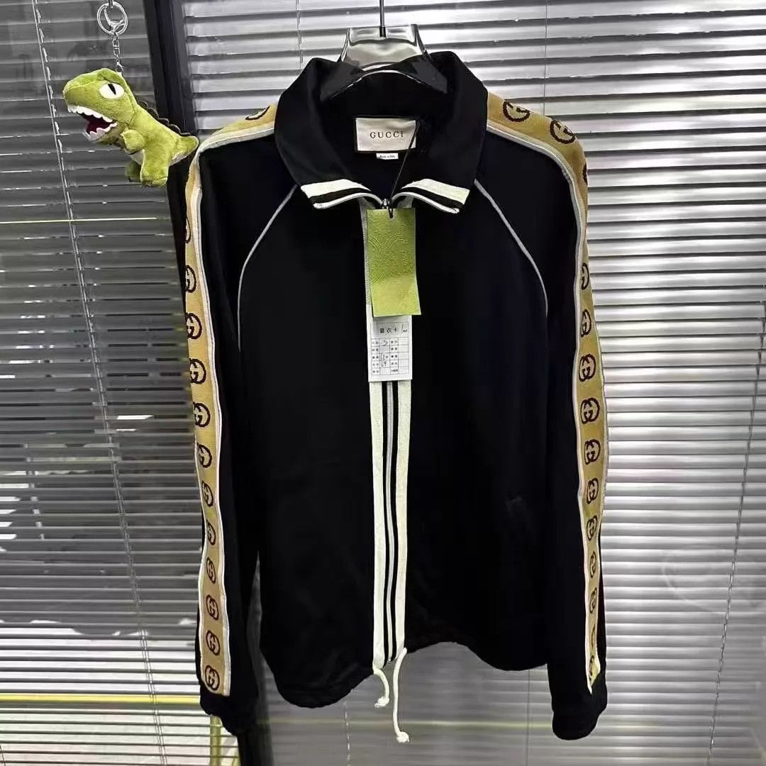 Gucci Gucci GG Stripe Logo Jacket OS/S BNWT Size US S / EU 44-46 / 1 - 1 Thumbnail