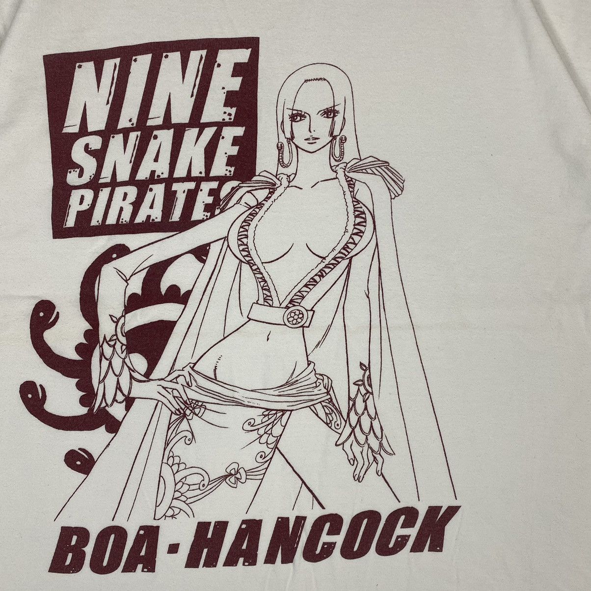 Anime × Vintage ONE PIECE BOA HANCOCK NINE SNAKE PIRATES SHICHIBUKAI ANIME Size US L / EU 52-54 / 3 - 3 Thumbnail