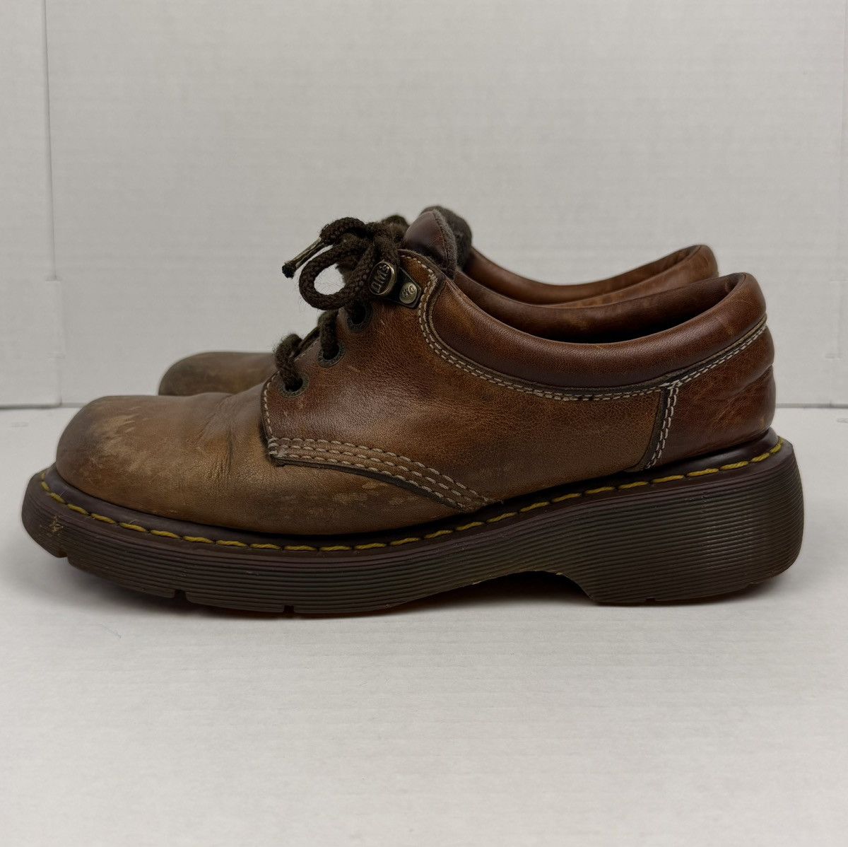 Dr. Martens Dr Martens 3A80 Lace Up Chunky Sole Gibson Oxford 3-Eye Y2K Size US 9 / EU 42 - 3 Thumbnail