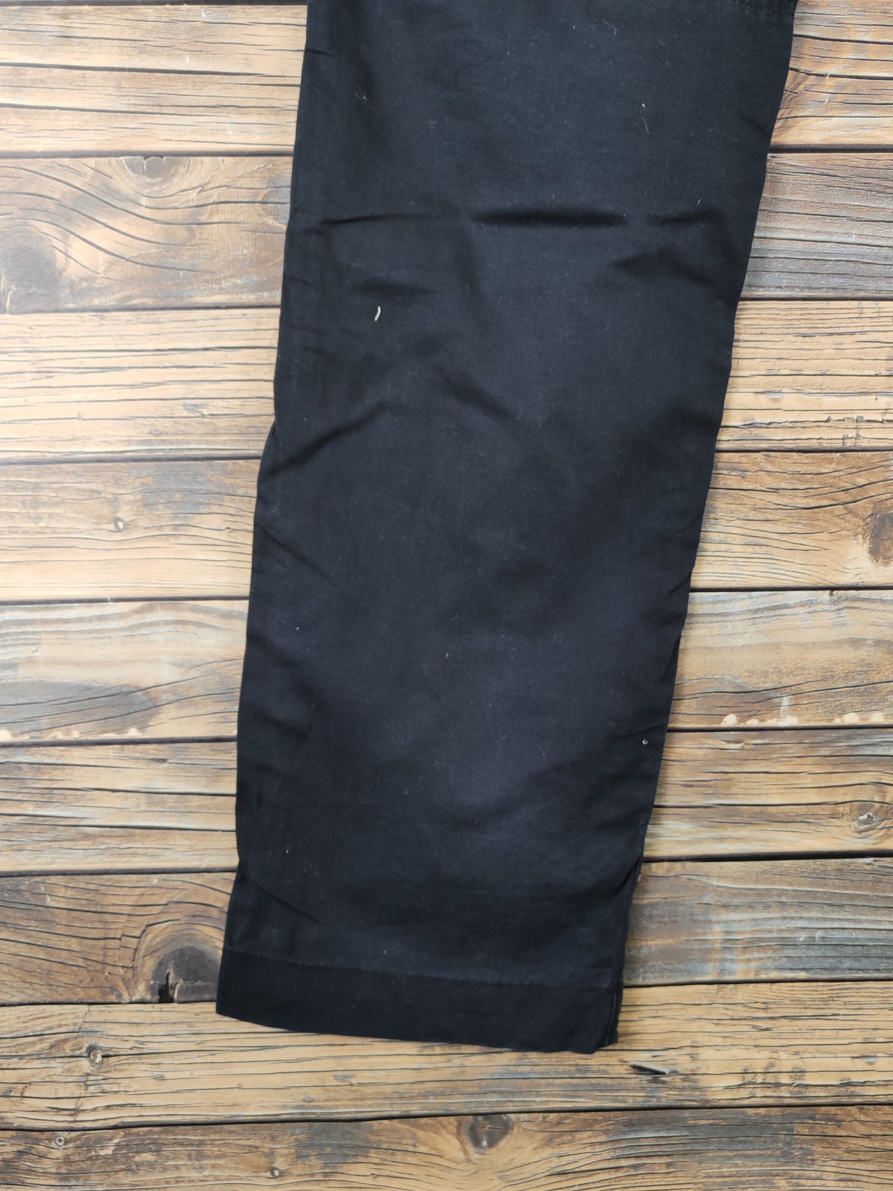 Japanese Brand Back Number Black Multipocket Tactical Cargo Pants #W1859 Size US 33 - 9 Thumbnail