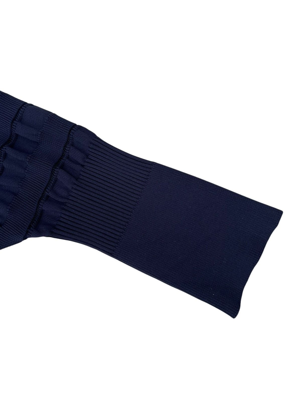 CFCL CFCL Made in Japan Navy Blue Facade Knitwear Sweater Size US L / EU 52-54 / 3 - 13 Thumbnail