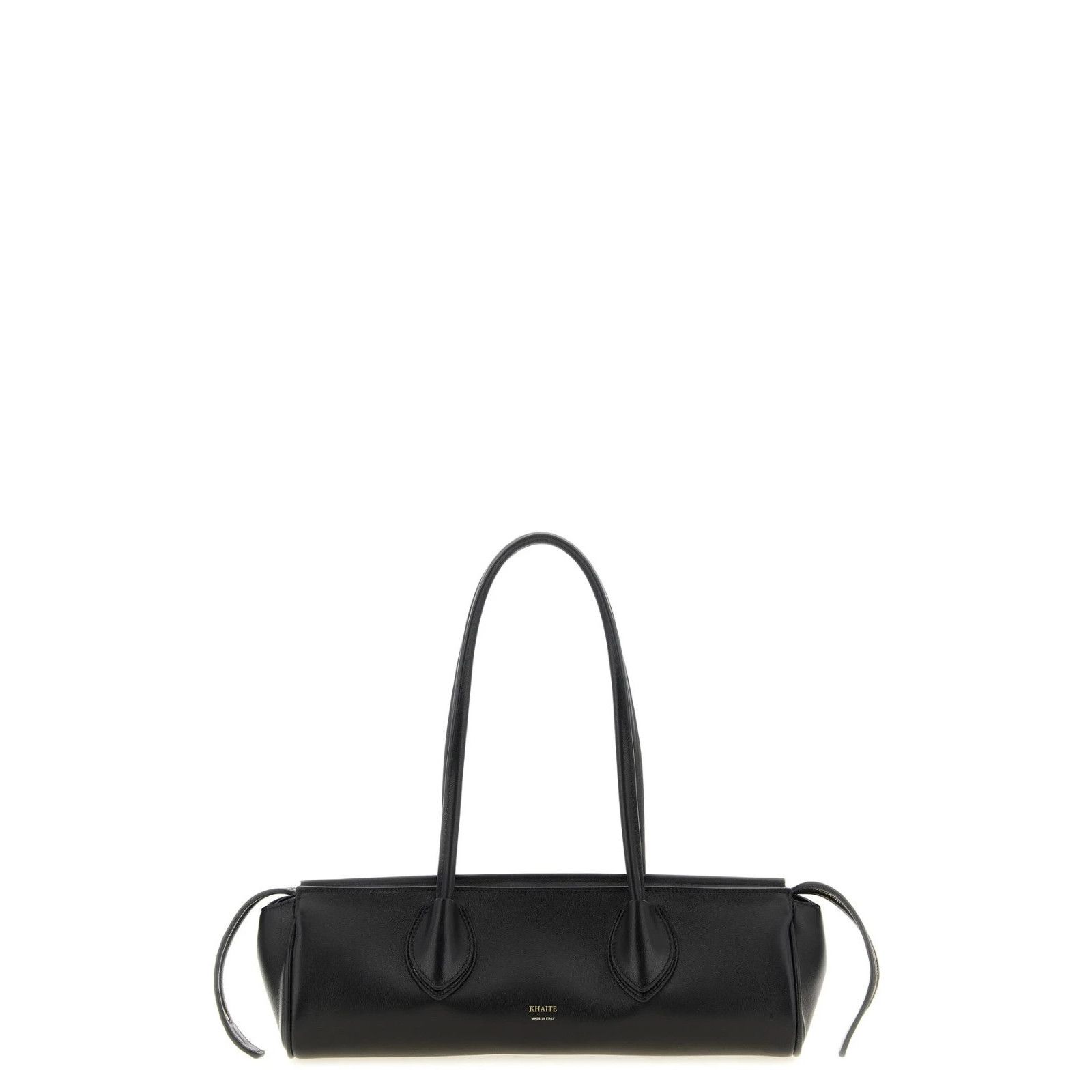 KHAITE KHAITE Donna Black Leather Shoulder Bag New & Authentic Size ONE SIZE - 1 Thumbnail