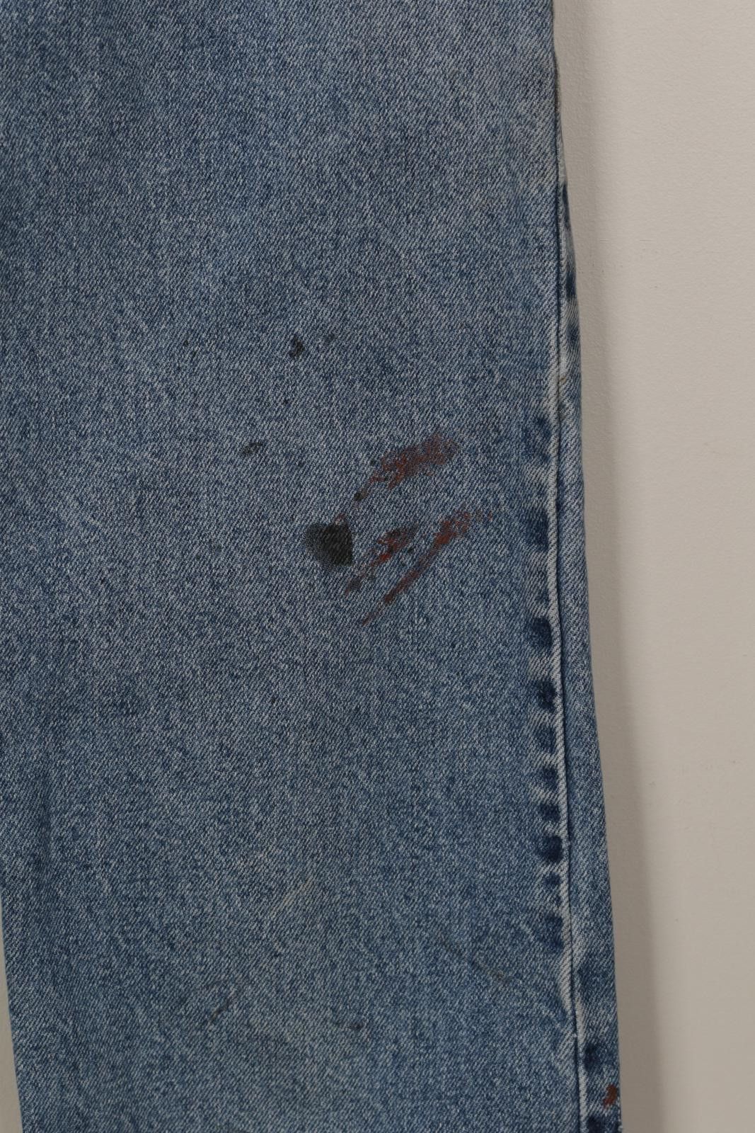 Wrangler 2010's Wrangler Paint Stain Straight-Leg Jeans Size US 34 / EU 50 - 5 Thumbnail